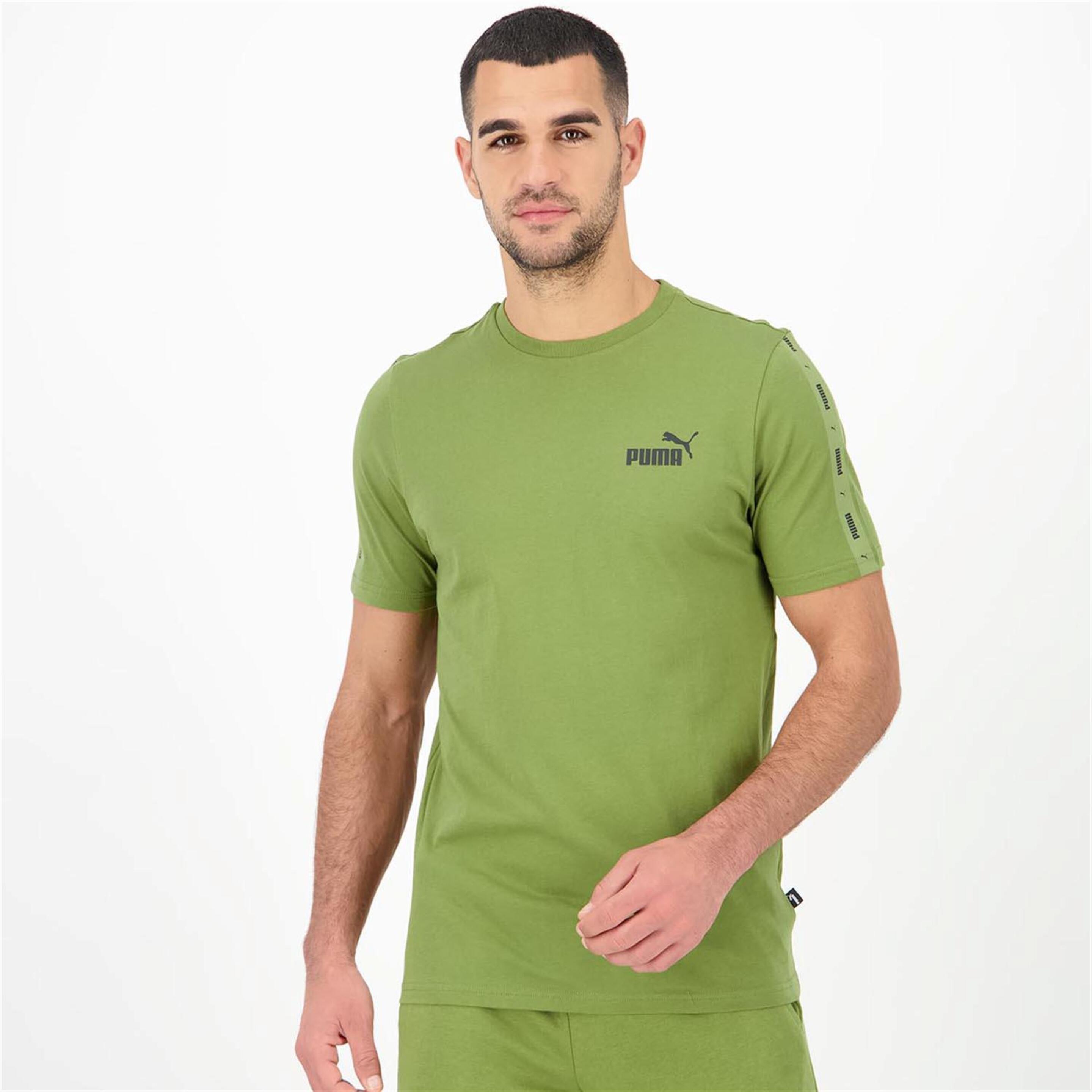 Puma Tape - verde - Camiseta Hombre