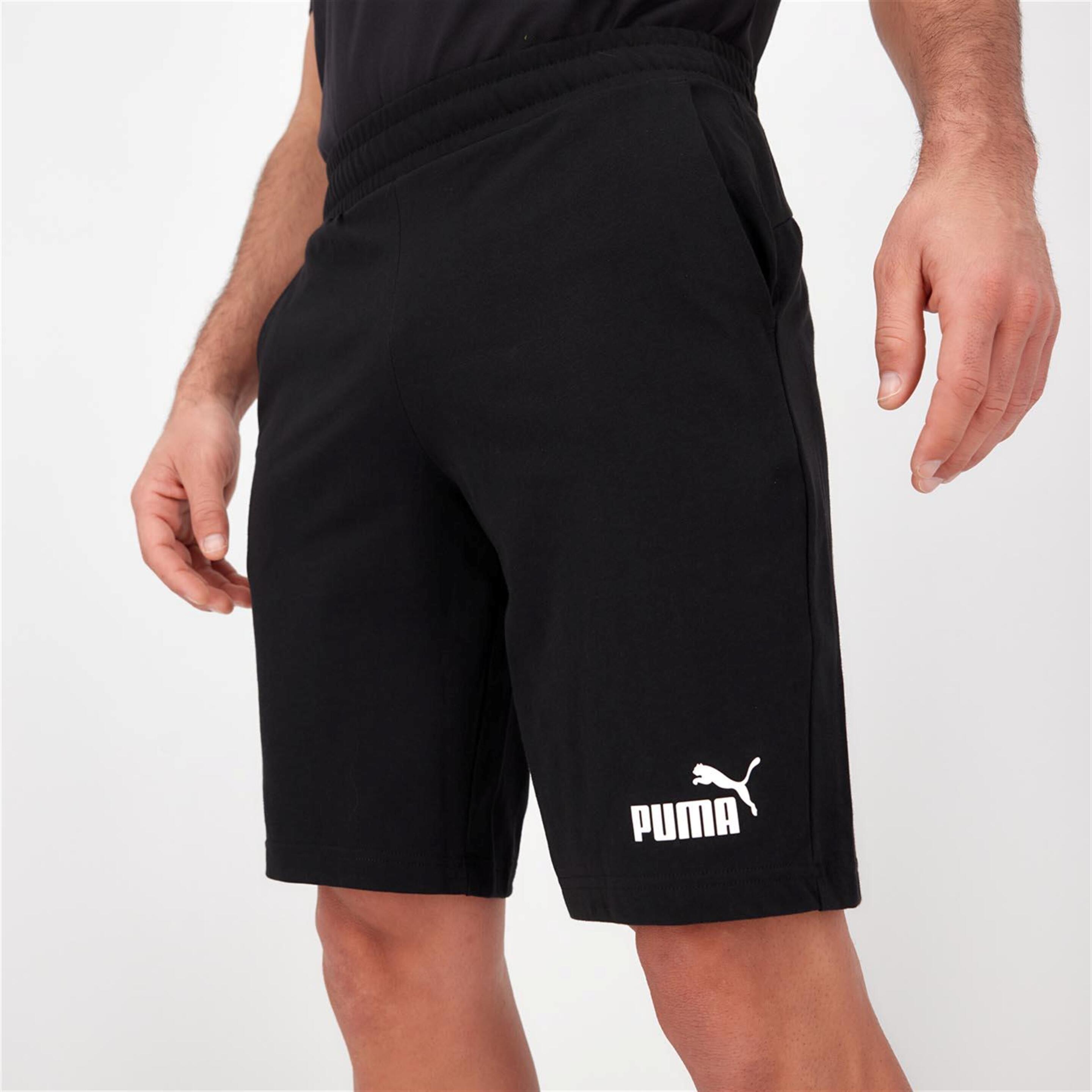 Puma Essential Block - negro - Pantalón Corto Hombre