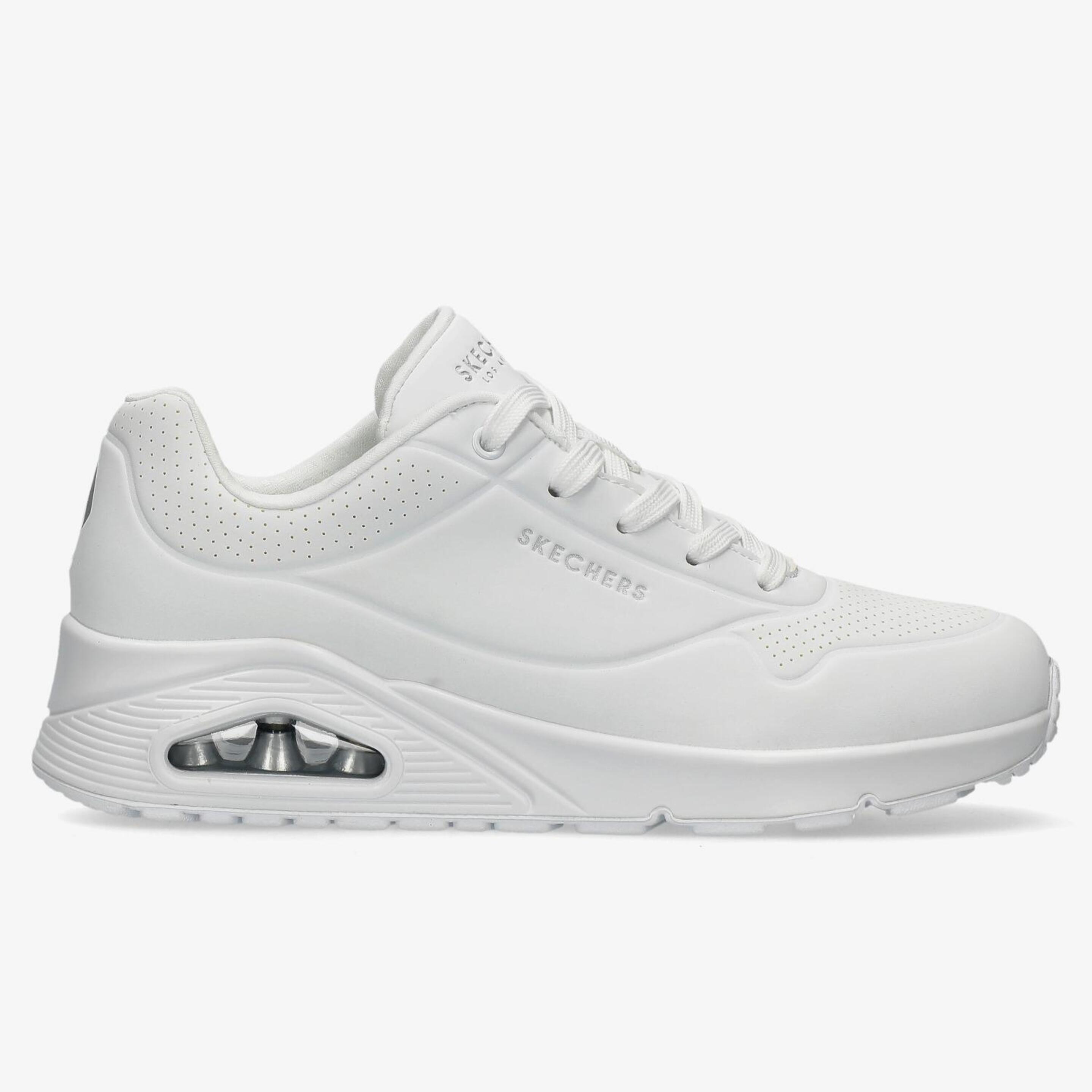 Skechers Uno - blanco - Sapatilhas Mulher