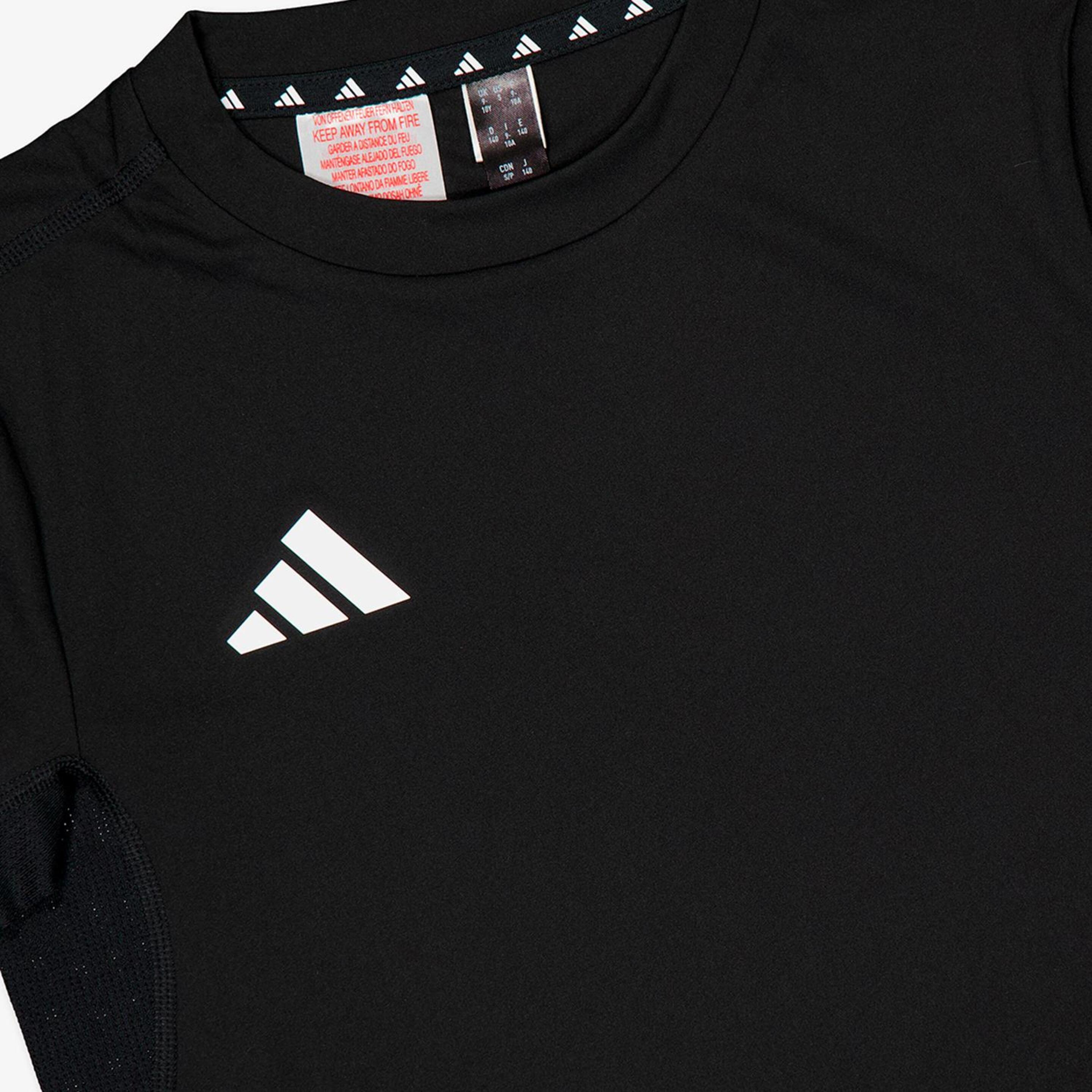 T-shirt adidas - Preto - T-shirt Running Rapaz | Sport Zone