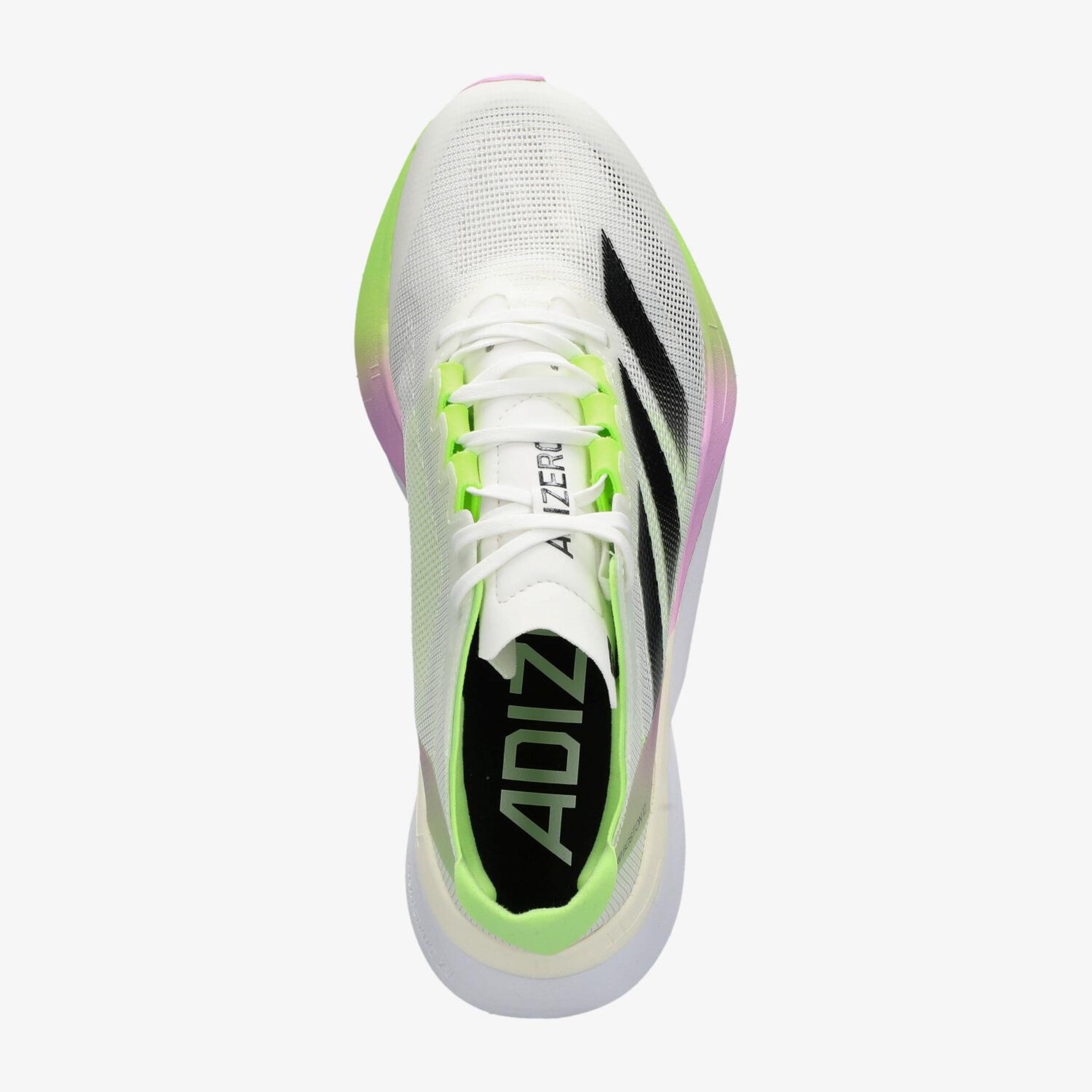 adidas Adizero Boston 12 - Blanco - Zapatillas Running Mujer