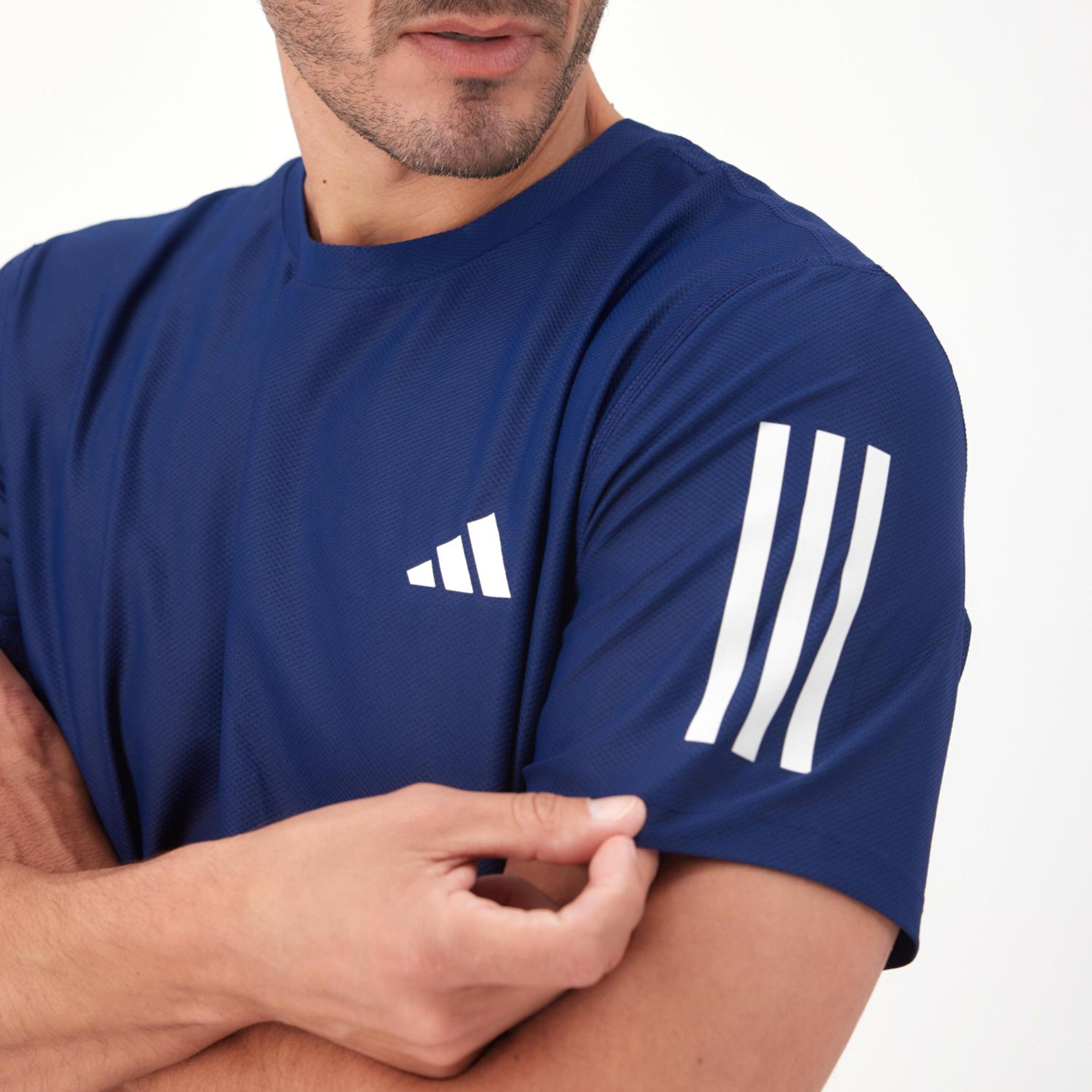 Camiseta adidas - Marino - Camiseta Running Hombre  | Sprinter