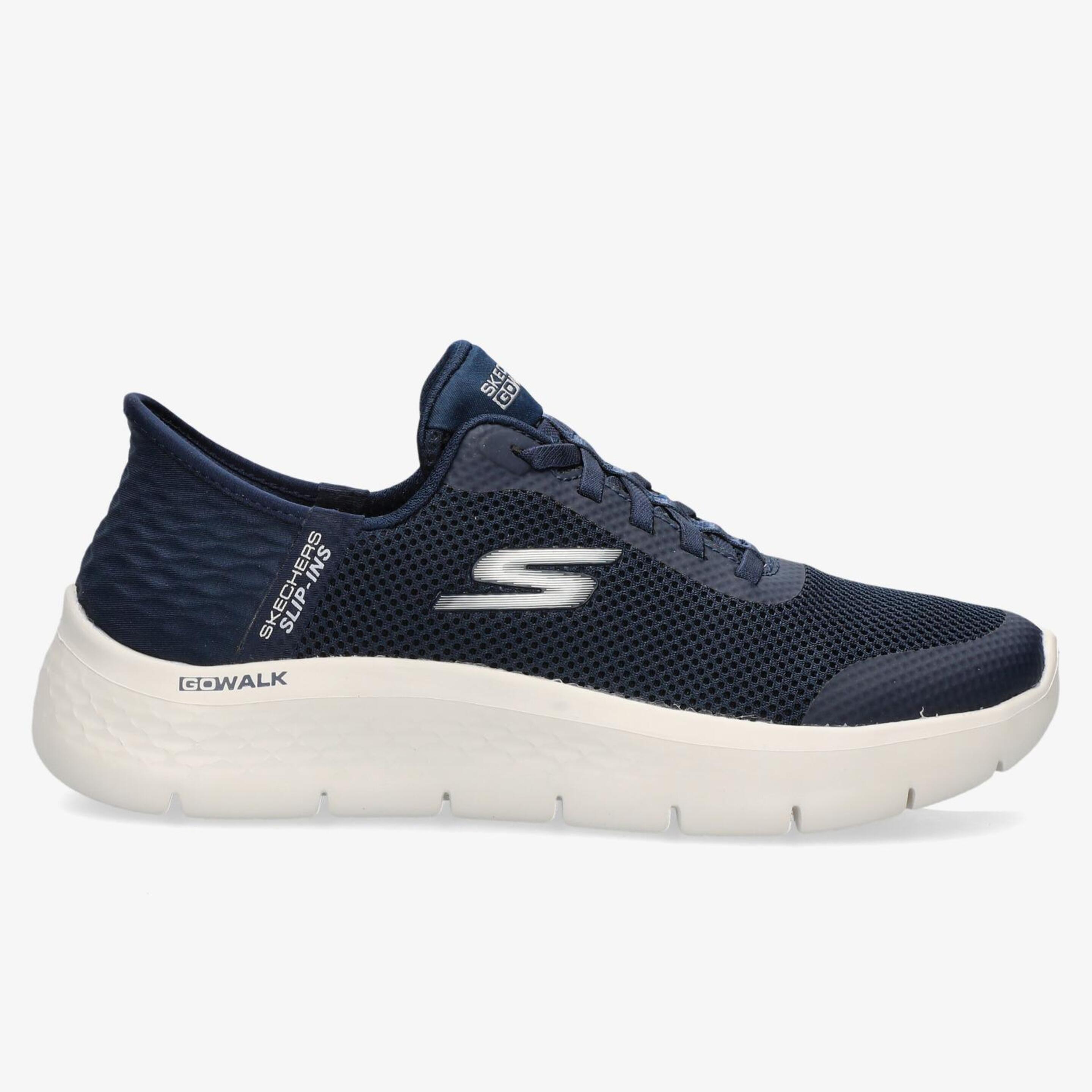 Skechers Go Walk Flex - azul - Zapatillas Running Mujer