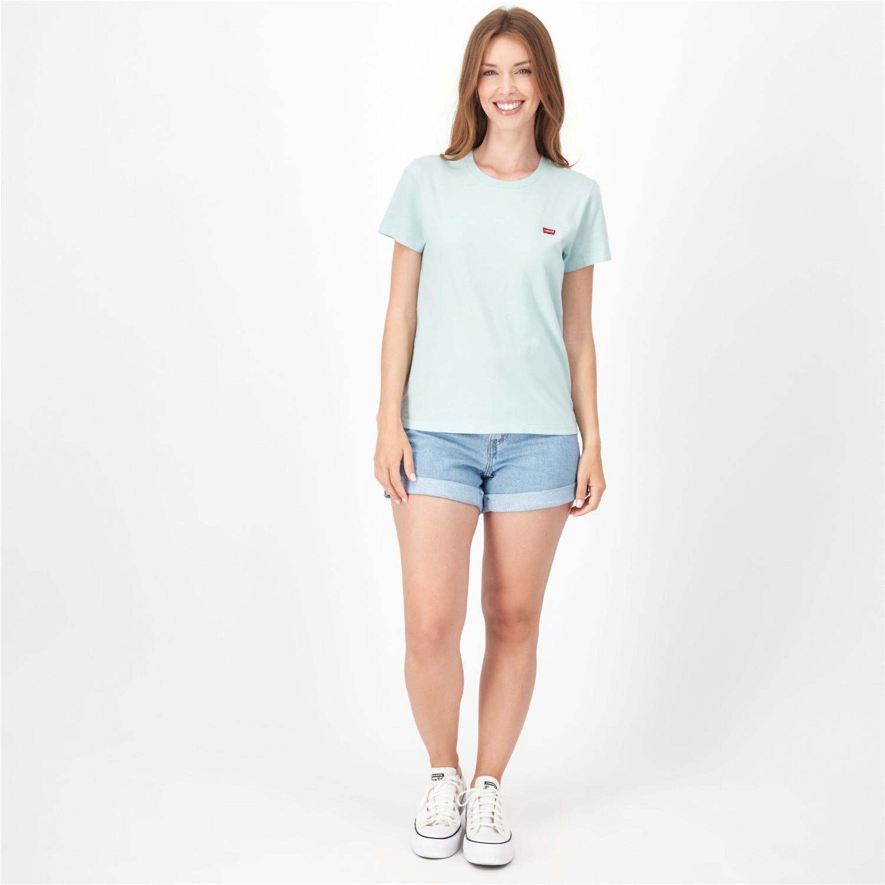 T-shirt Levi's - Azul - T-shirt Mulher  | Sport Zone