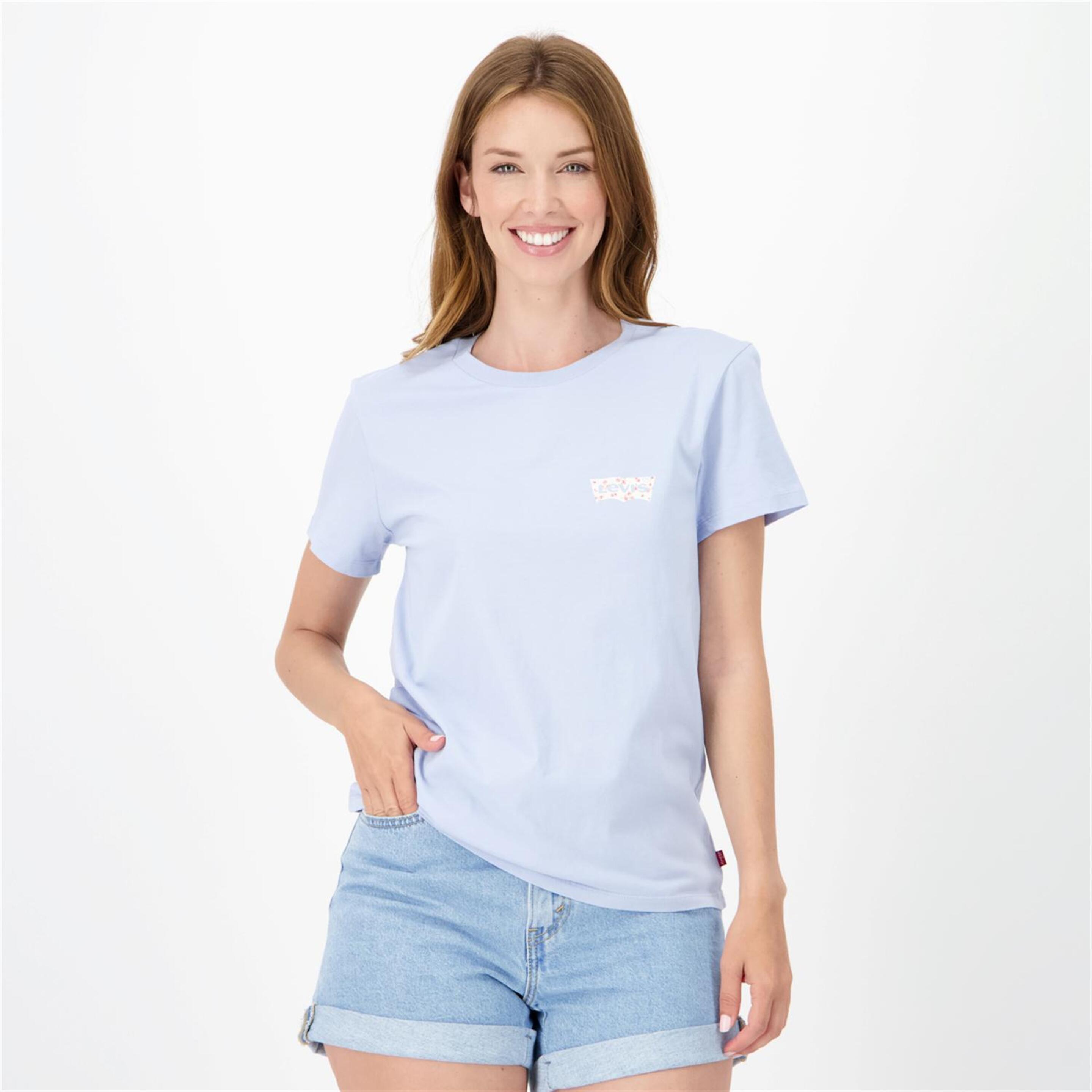 Camiseta Levi's - azul - Camiseta Mujer
