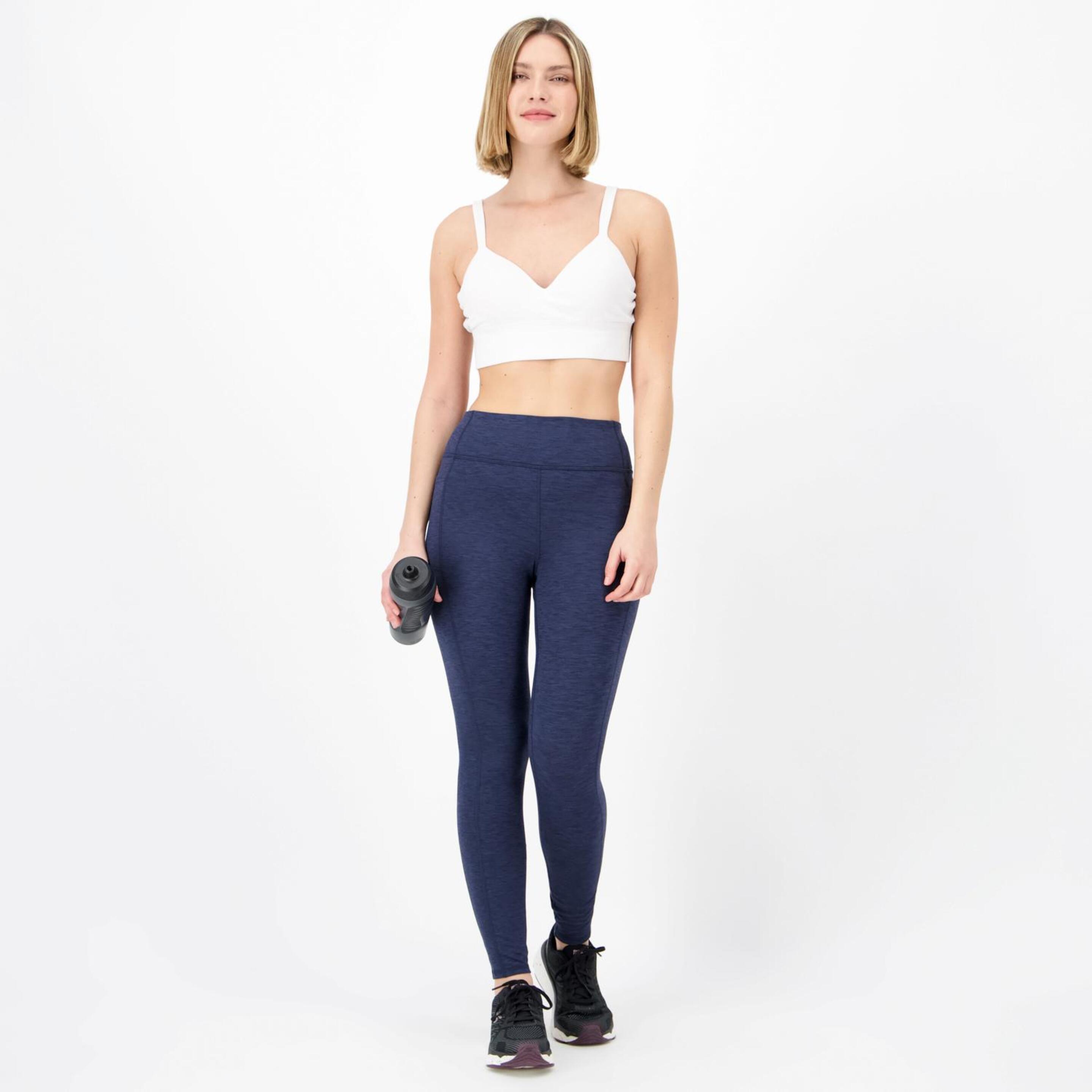 Mallas Skechers - Azul - Leggings Fitness Mujer  | Sprinter