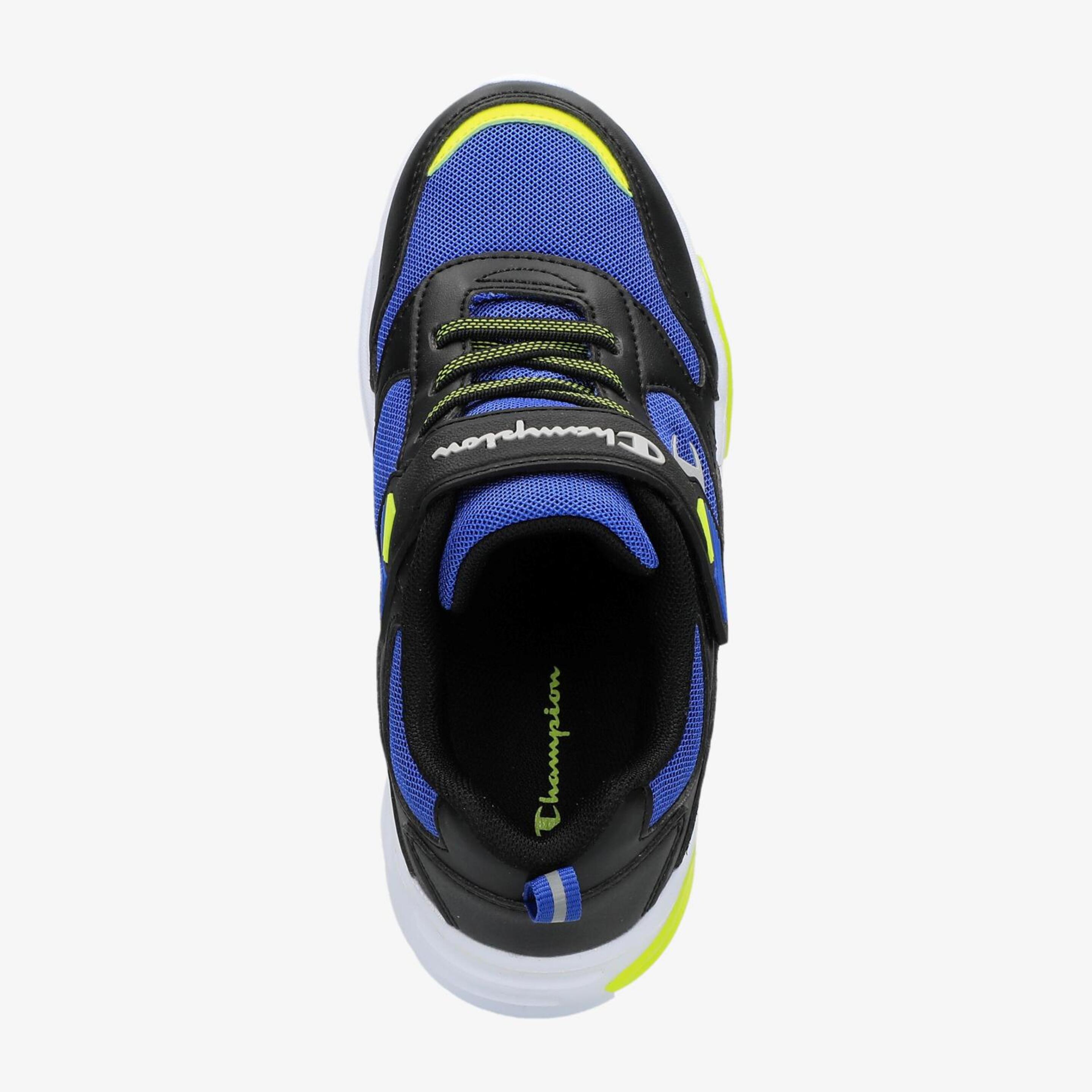 Champion Wave B Ps - Azul - Zapatillas Velcro Niño  | Sprinter