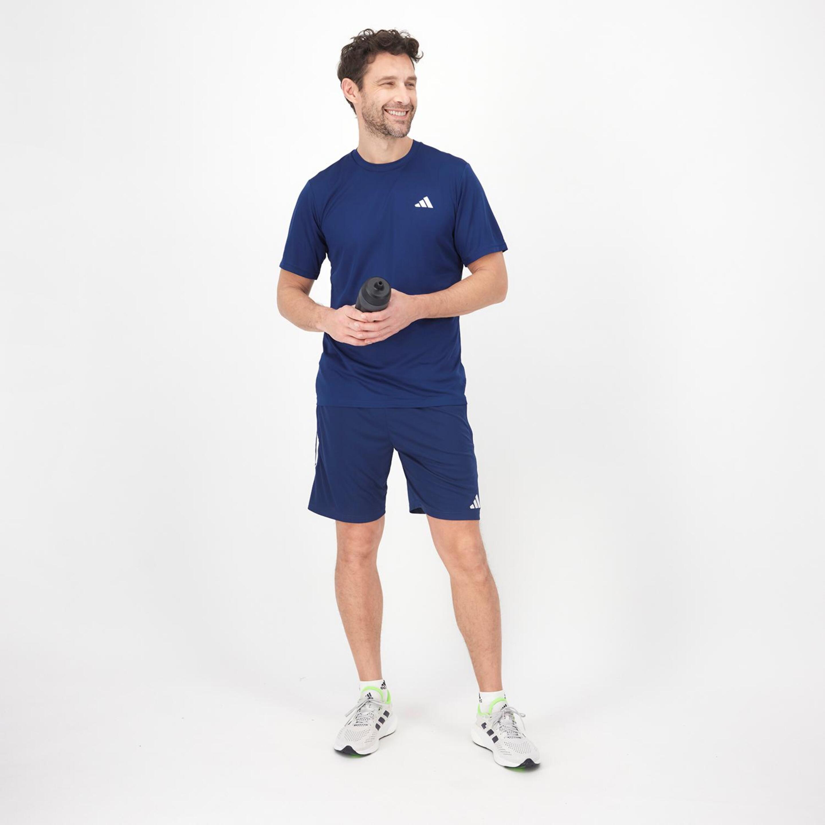 adidas TR Essentials - Marino - Camiseta Running Hombre