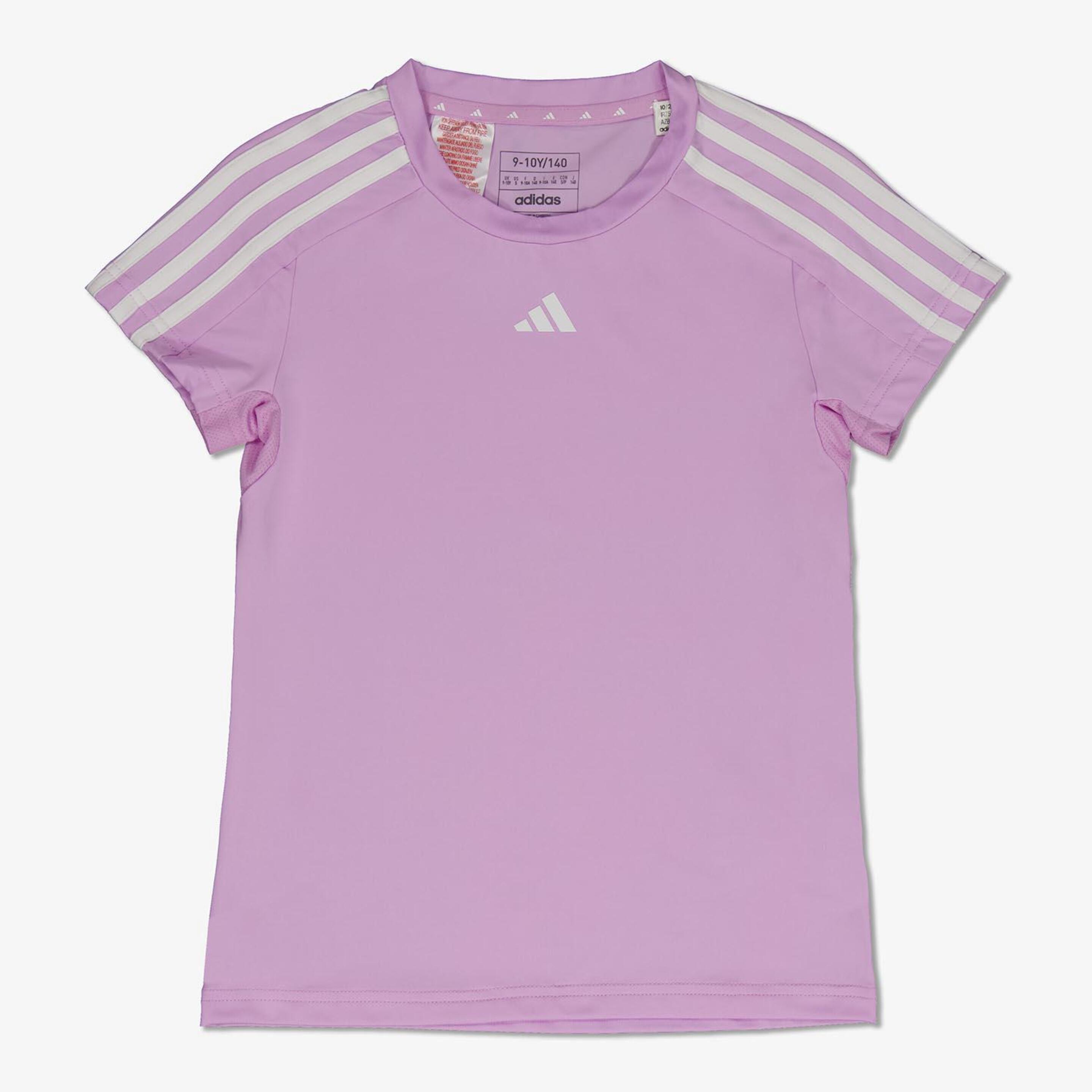 T-shirt adidas - rosa - T-shirt Ginásio Rapariga