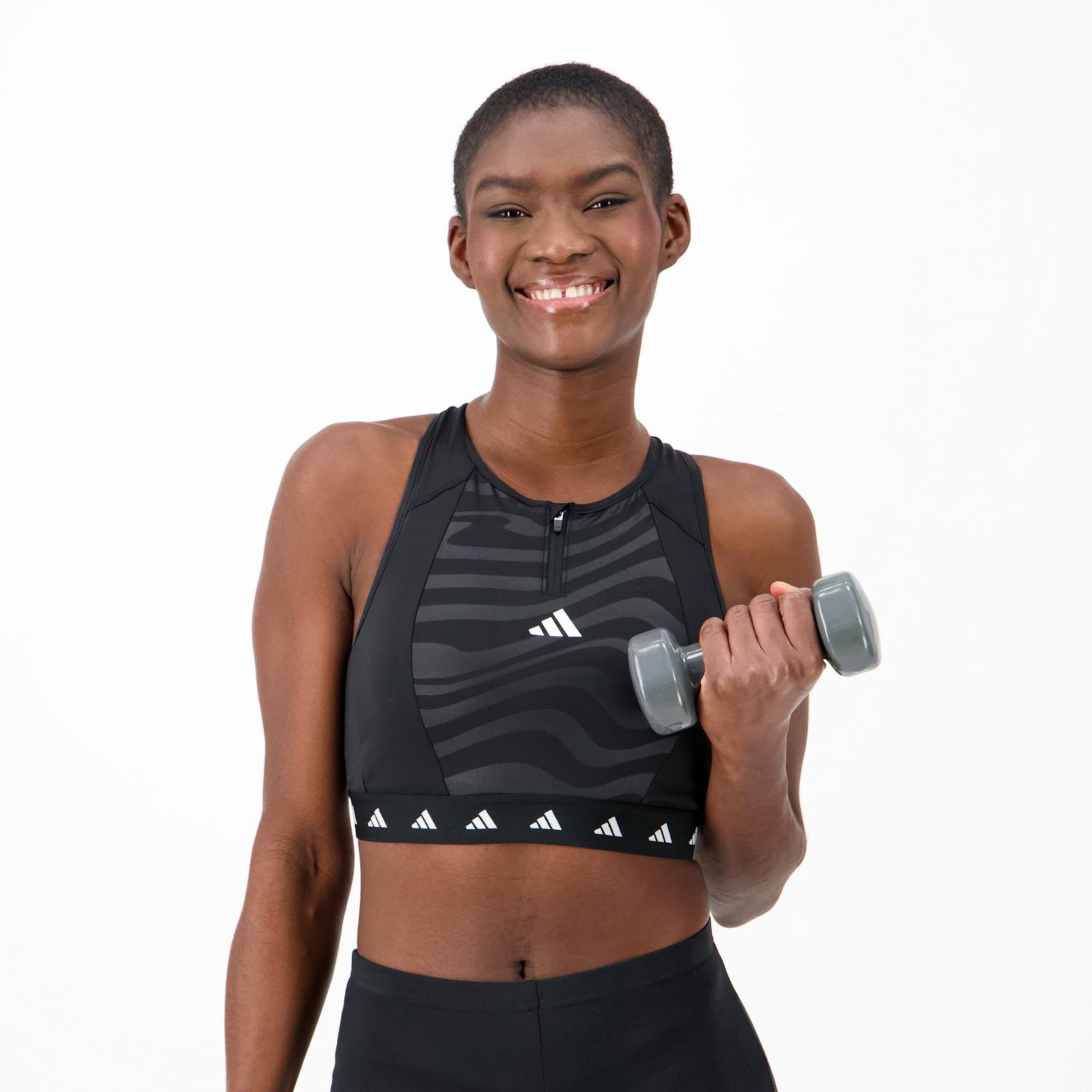 Top adidas - Negro - Sujetador Deportivo Mujer  | Sprinter