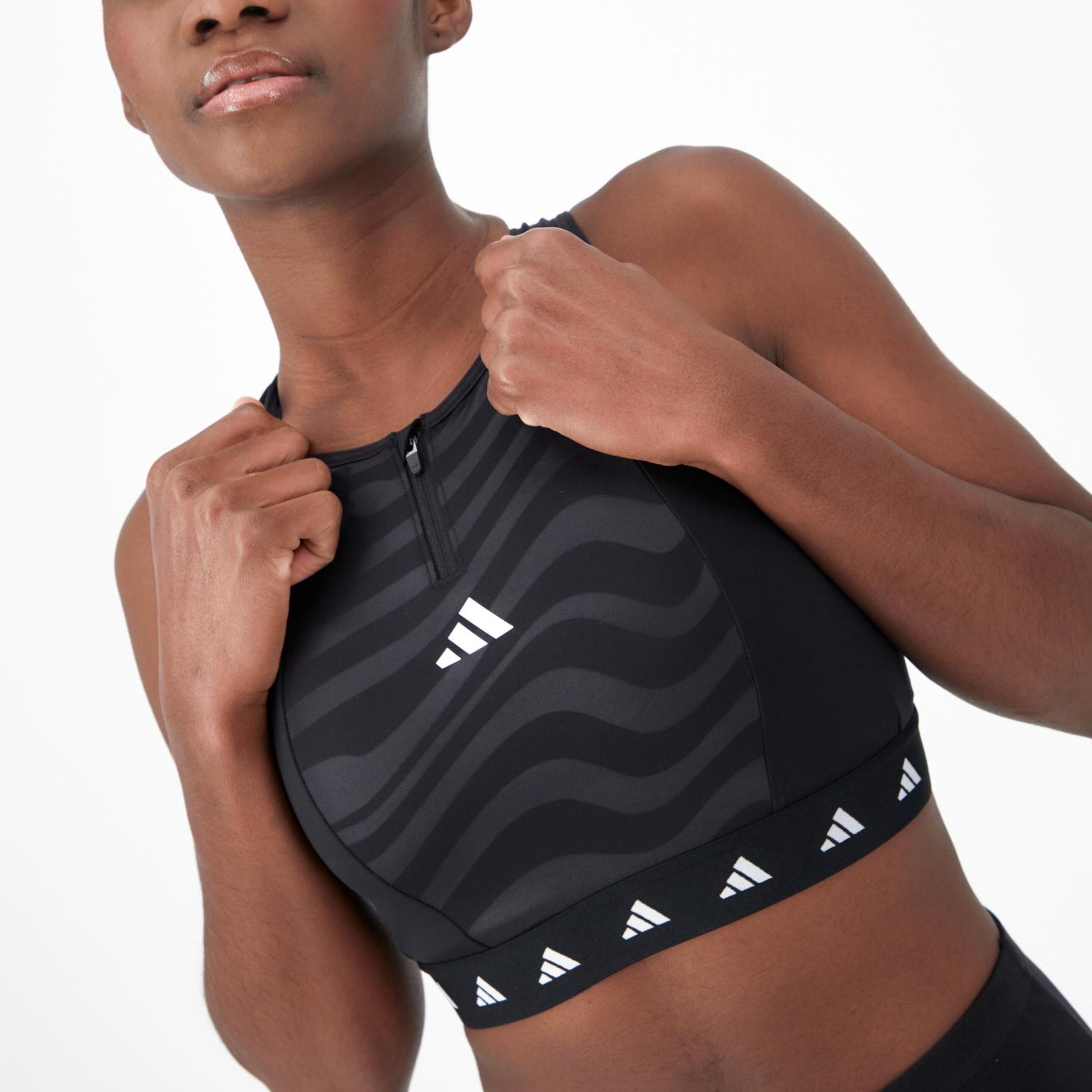Top adidas - Negro - Sujetador Deportivo Mujer  | Sprinter