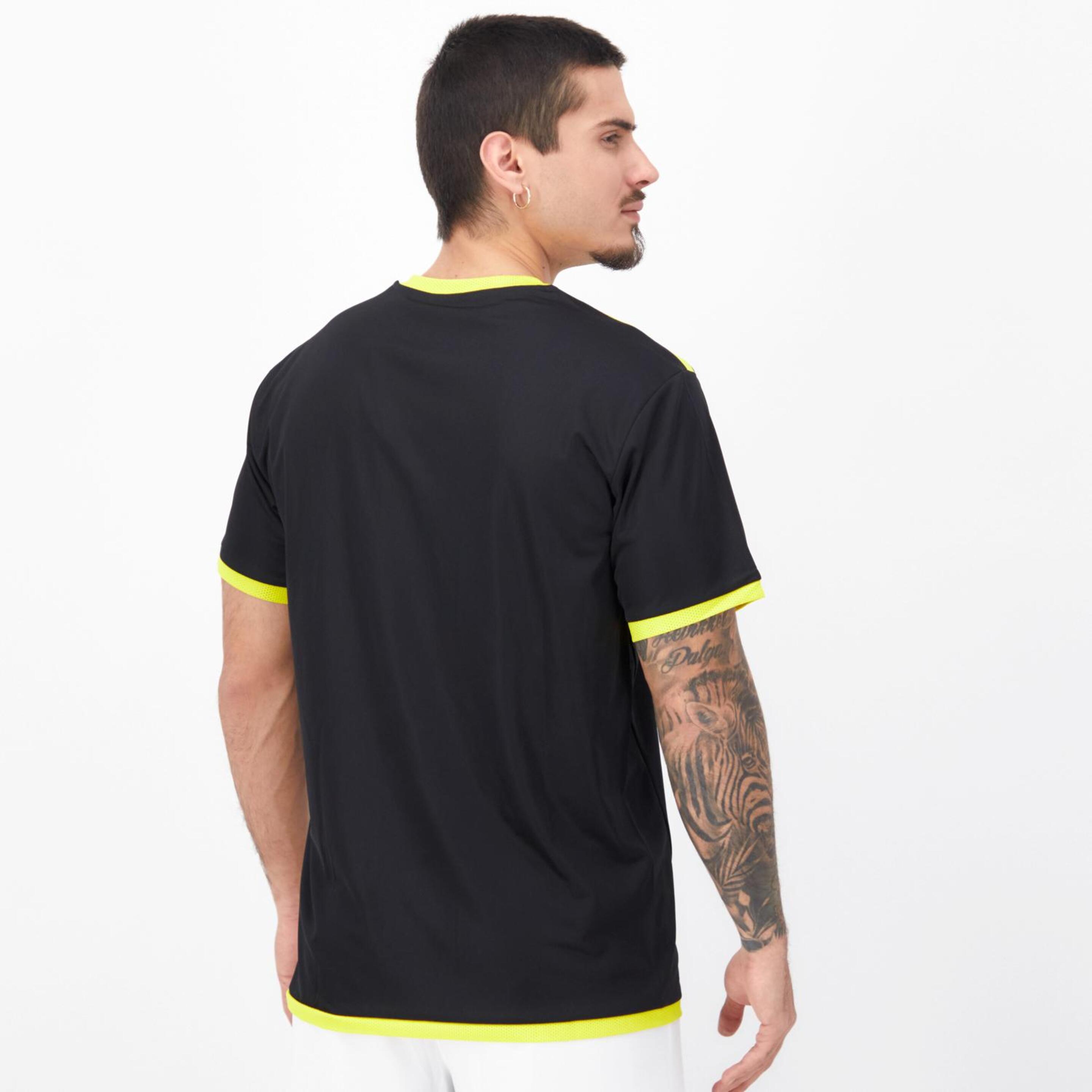 Puma Teamliga - Negro - Camiseta Fútbol Hombre