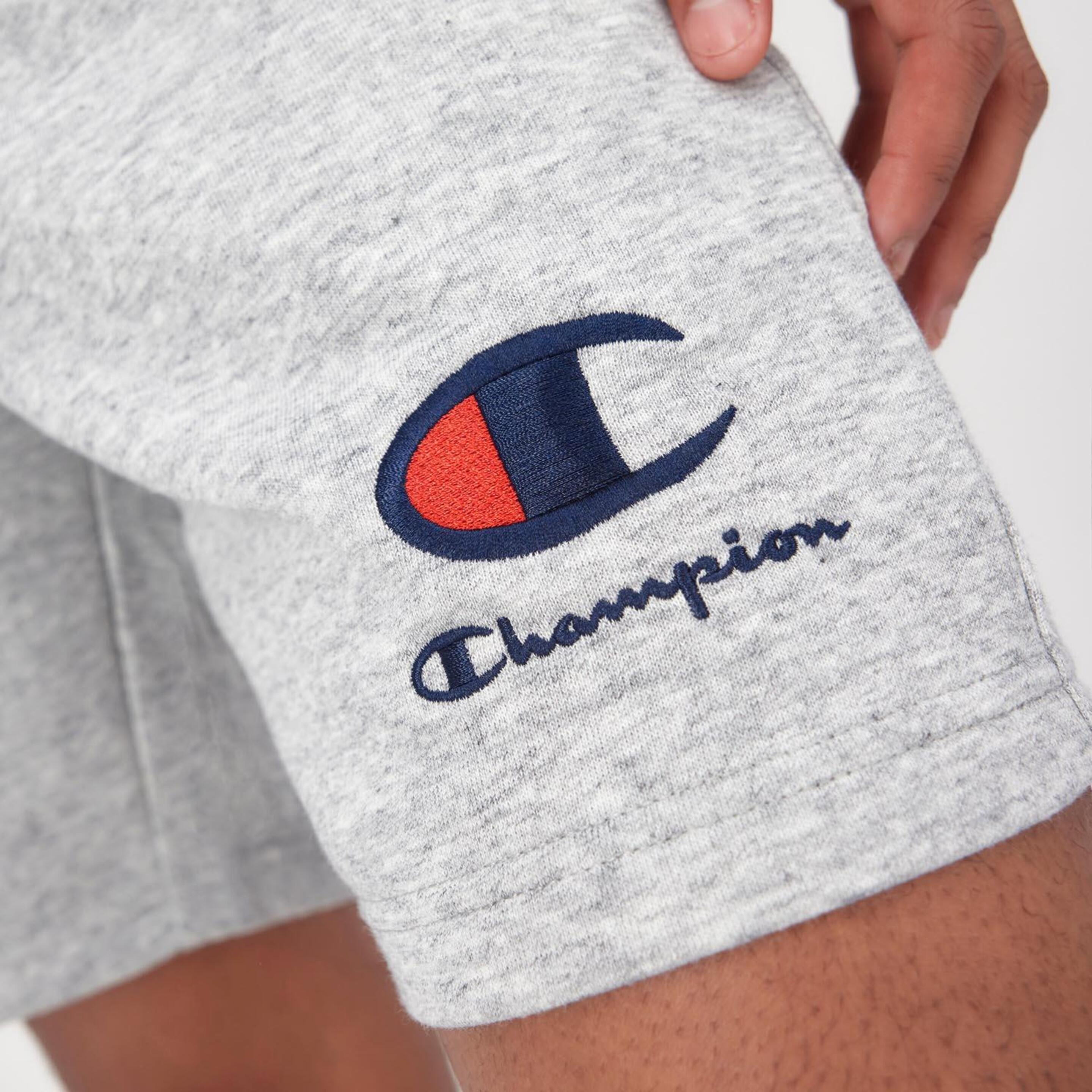 Champion C Logo - Gris - Pantalón Corto Hombre  | Sprinter