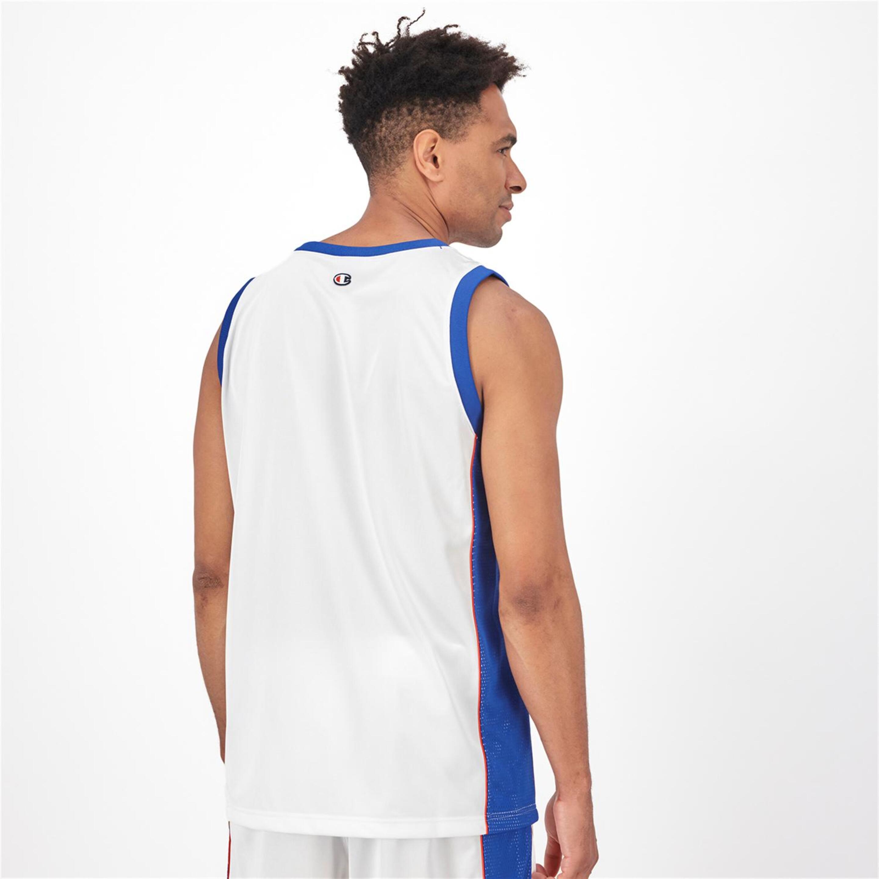 Champion Basket - Blanco - Camiseta Tirantes Hombre