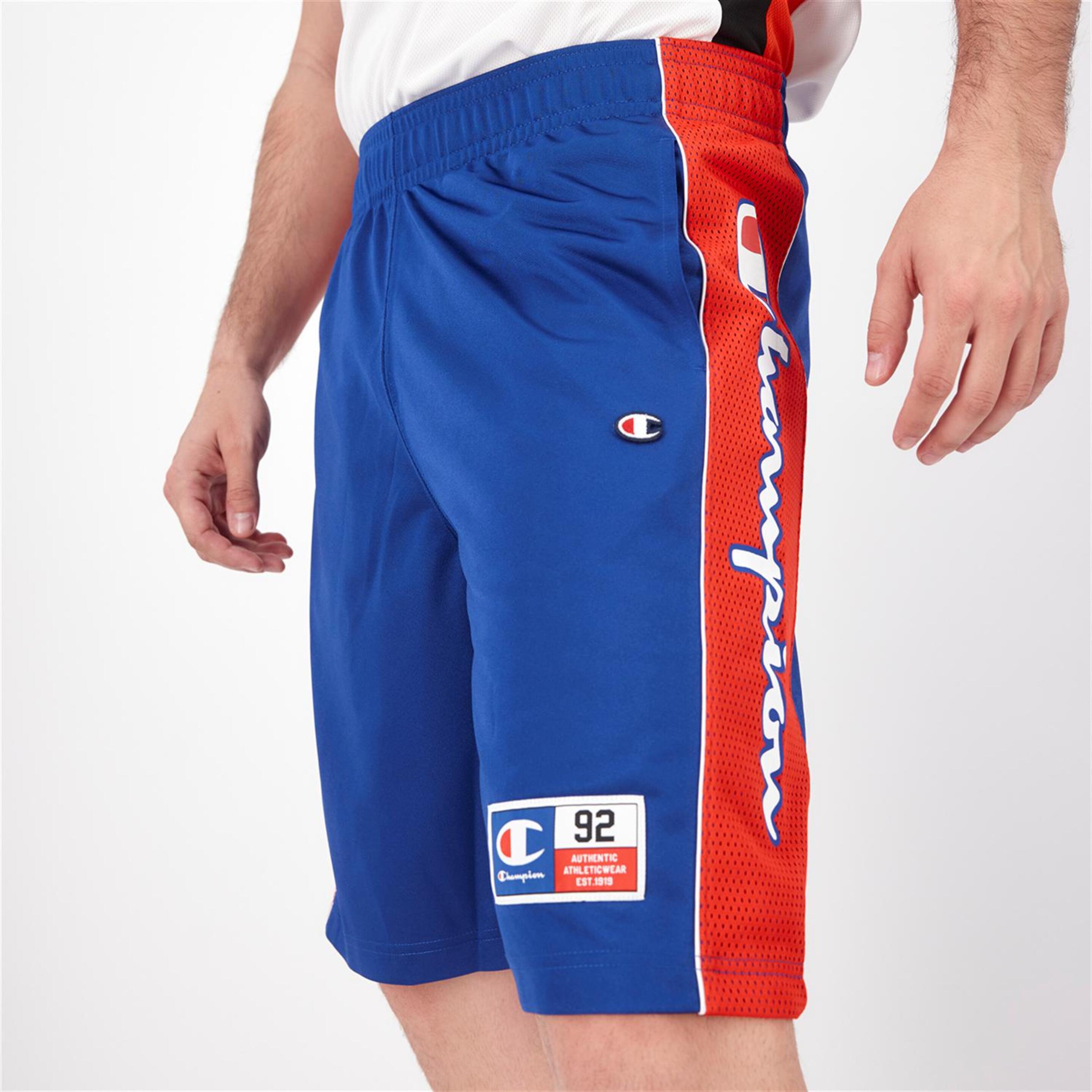 Champion Basket - azul - Pantalón Corto Hombre