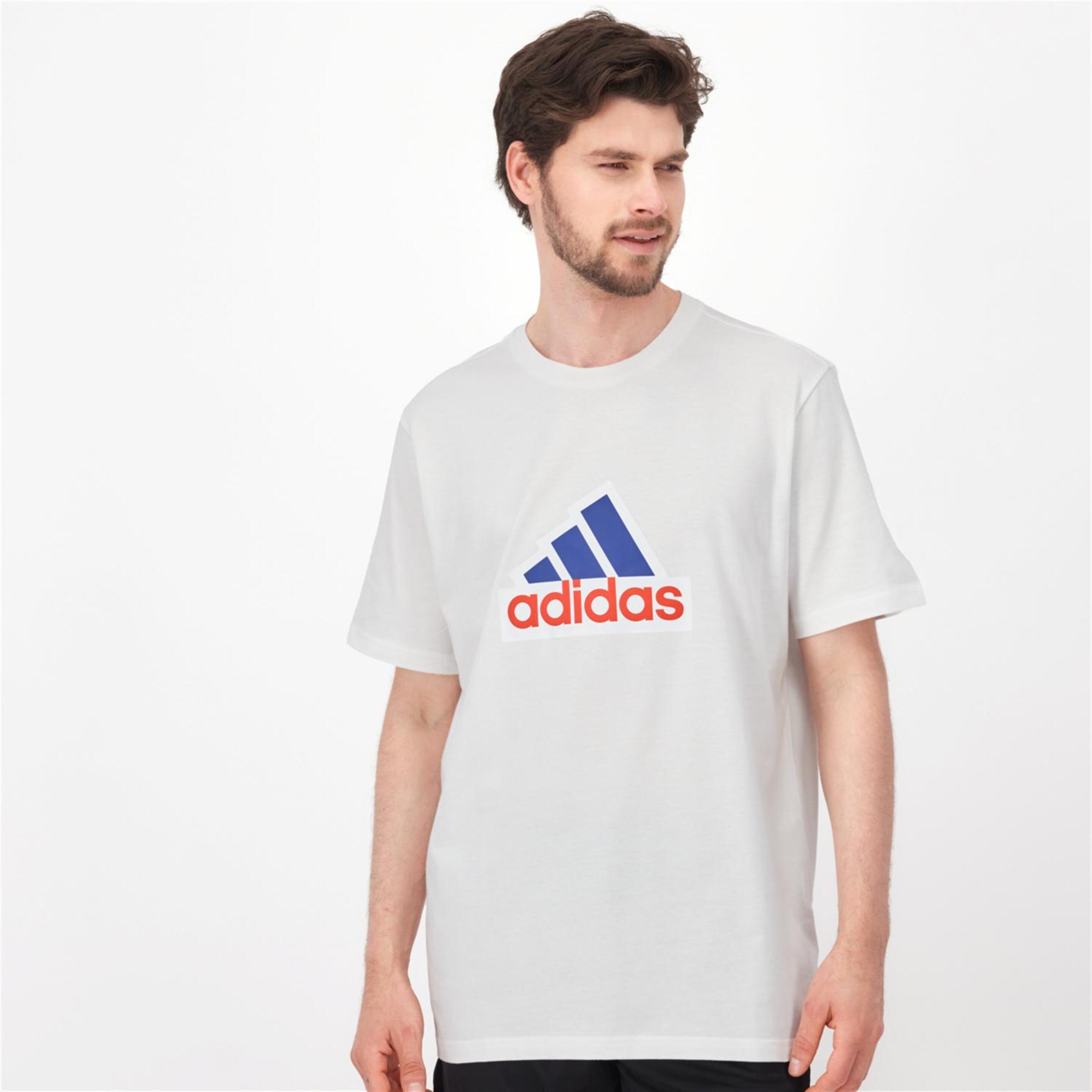 adidas Oly - blanco - T-shirt Homem
