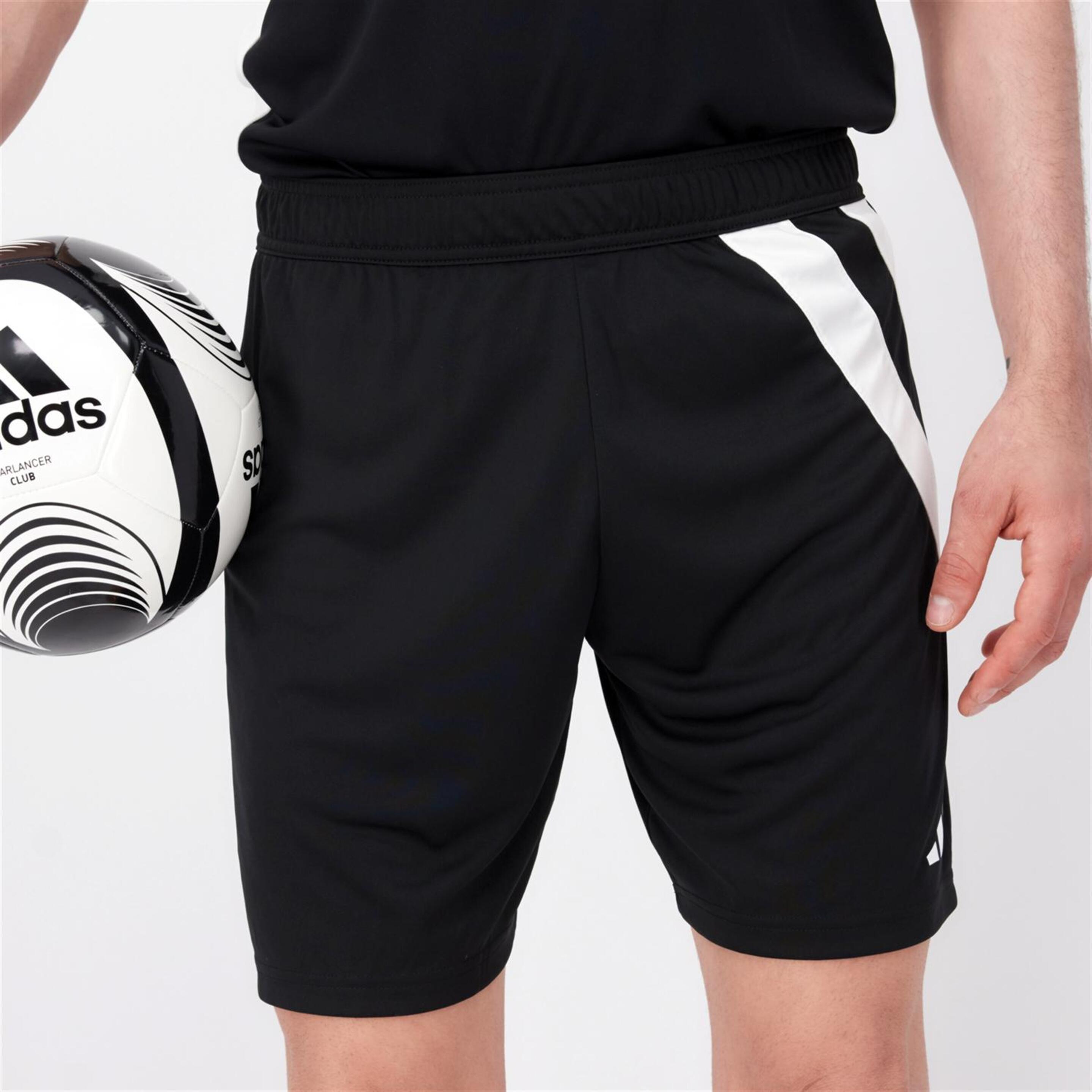 adidas Fortore23 - Negro - Pantalón Corto Fútbol Hombre
