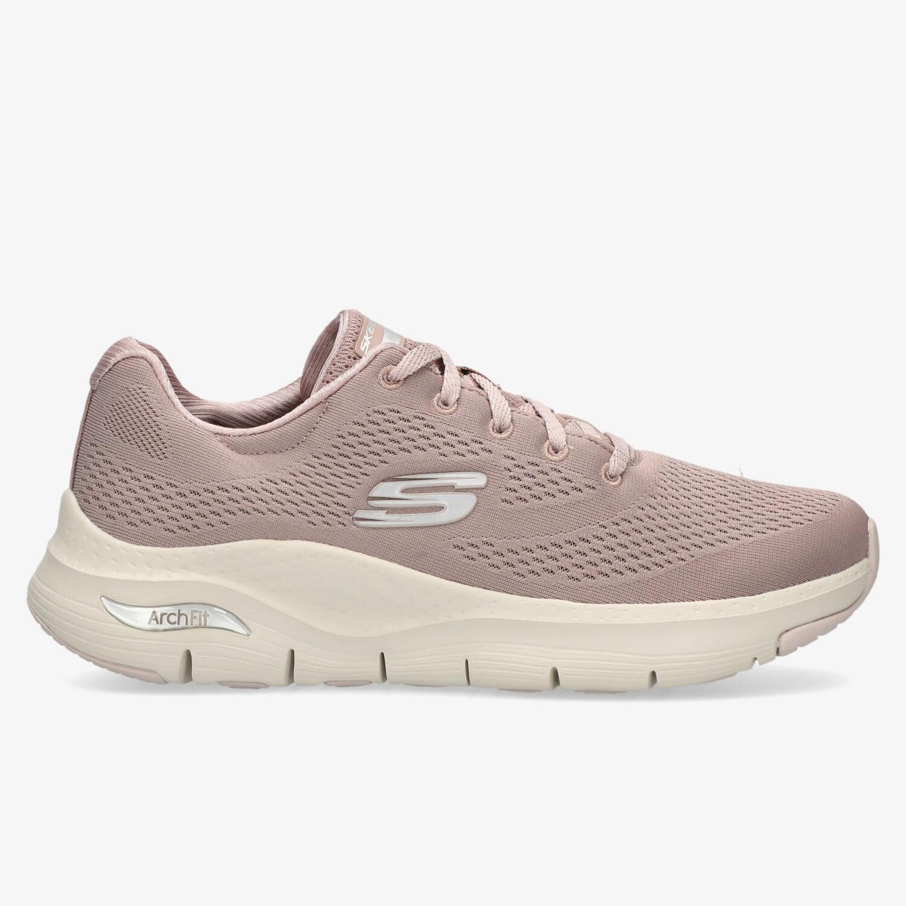 Skechers Arch Fit - rosa - Sapatilhas Running Mulher