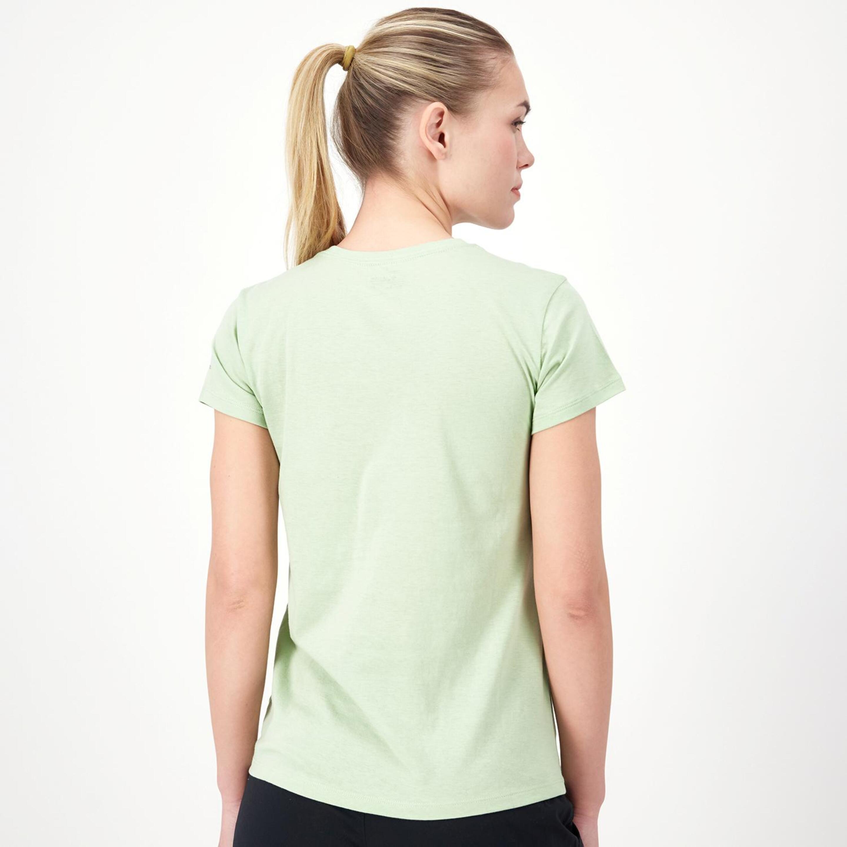 Columbia Trek - Verde - Camiseta Trekking Mujer