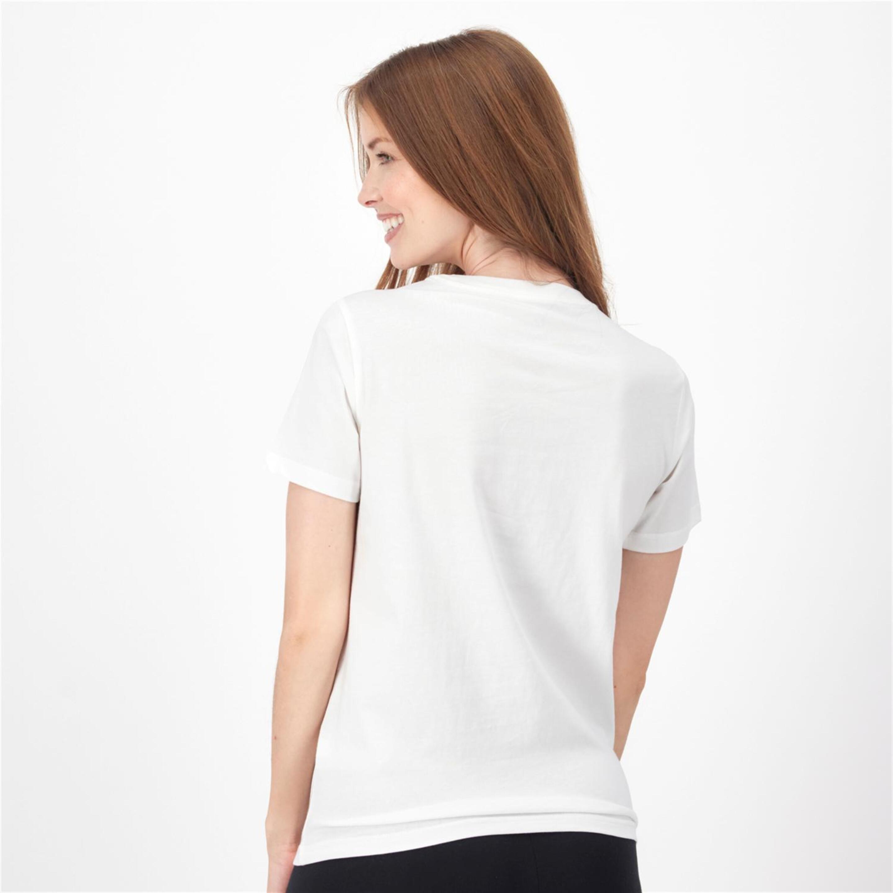 Converse Flower Star - Blanco - Camiseta Mujer