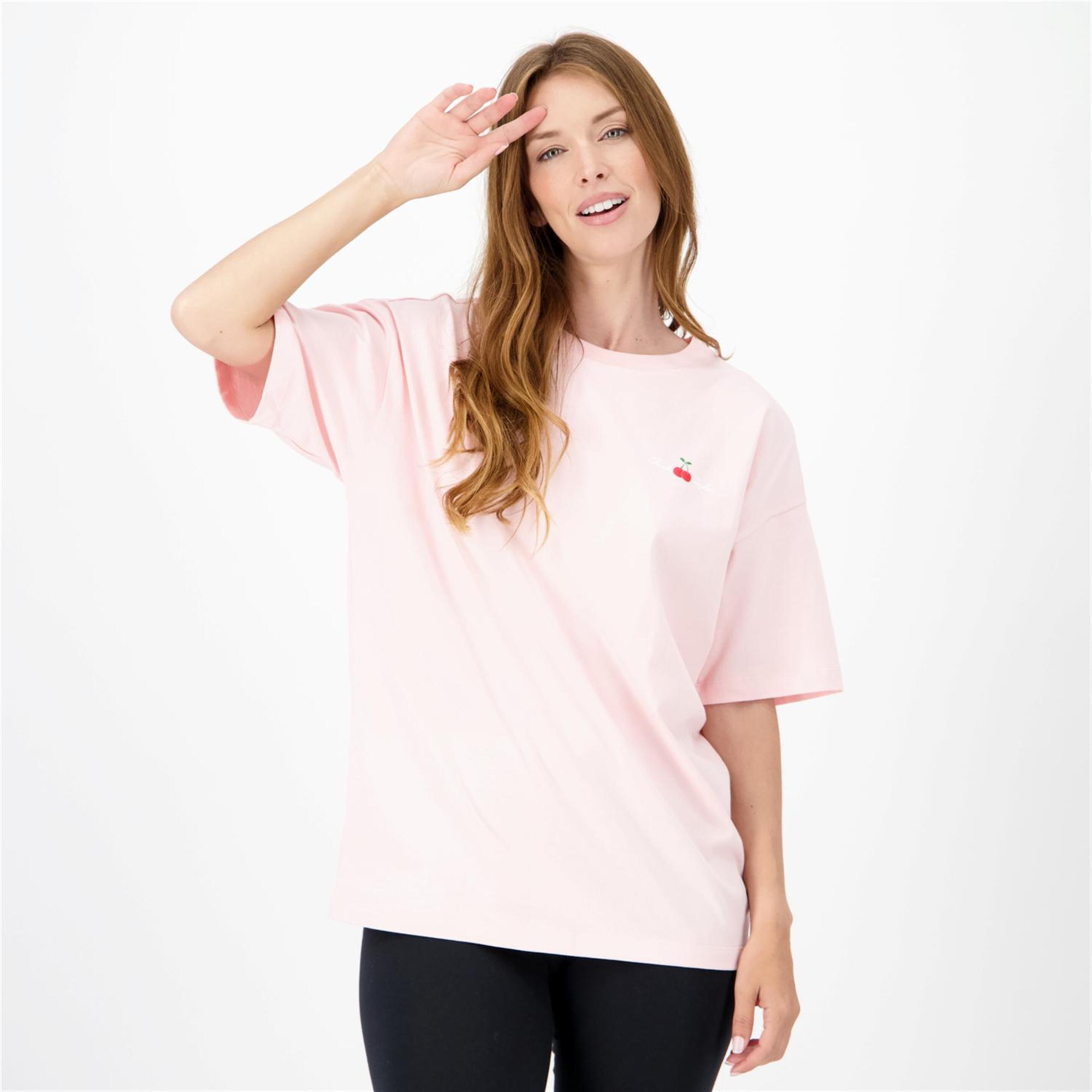 Converse Cherries - rosa - Camiseta Mujer