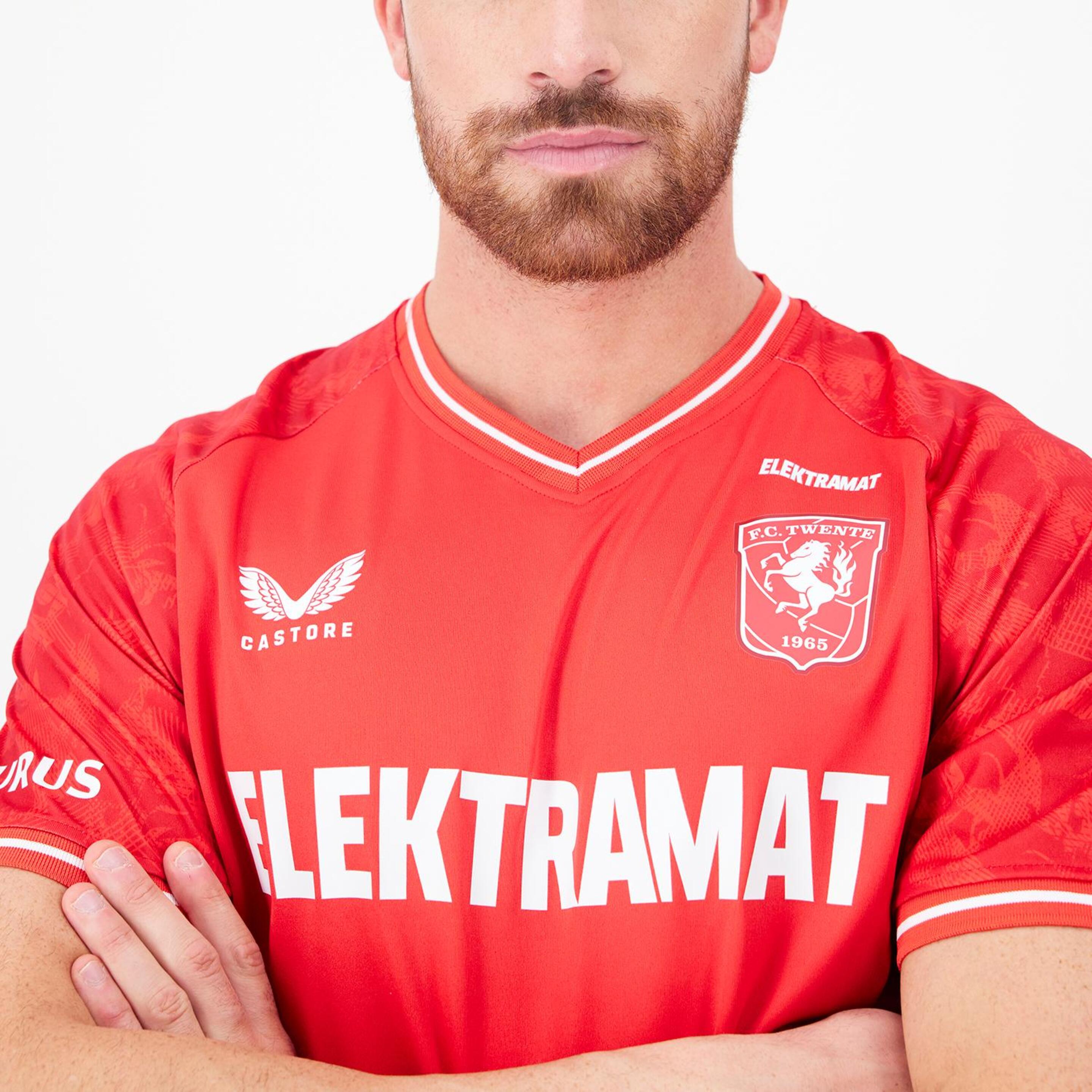 Camiseta FC Twente 1ª Equipación 23/24 - Rojo - Fútbol Hombre