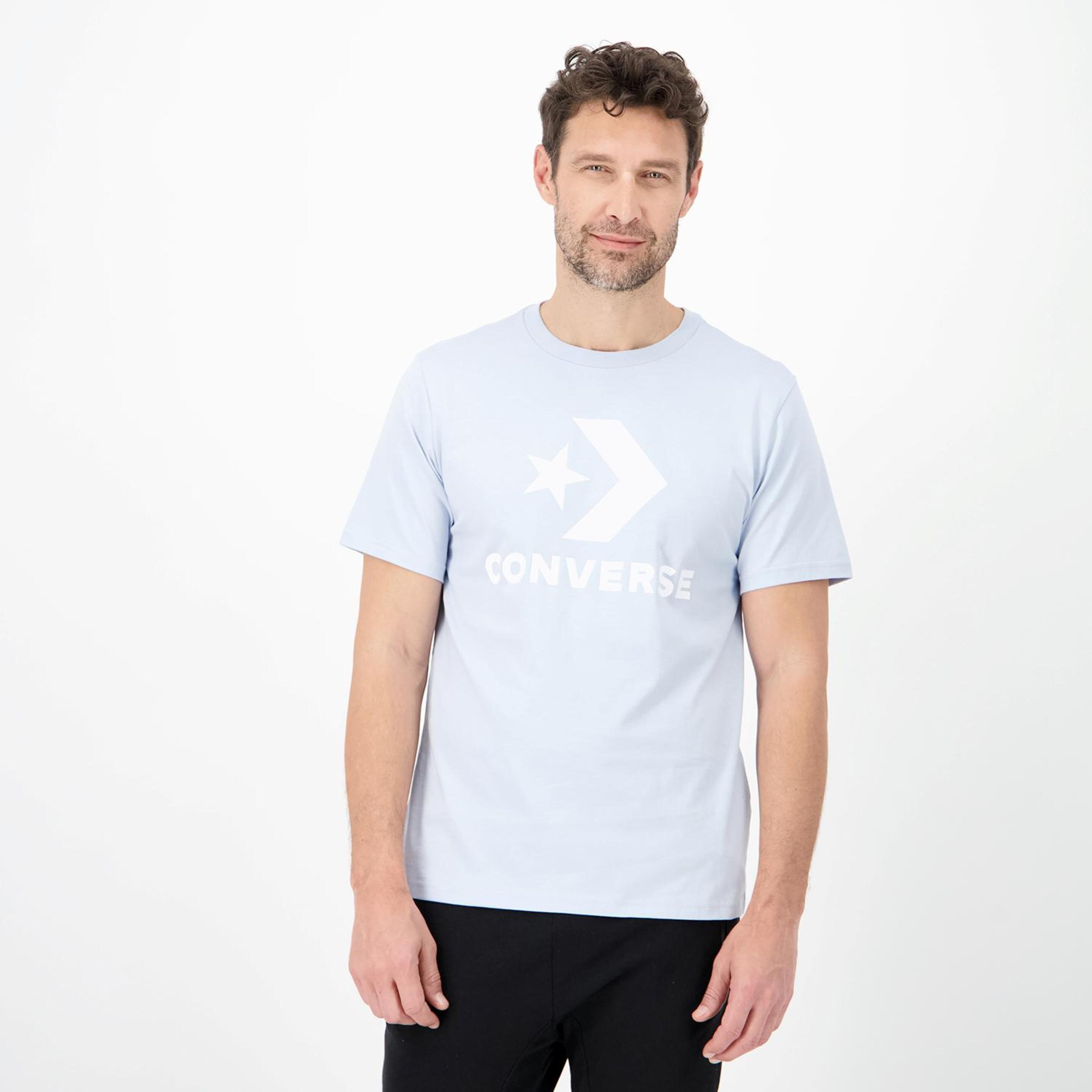 Converse Star Chevron - azul - T-shirt Homem