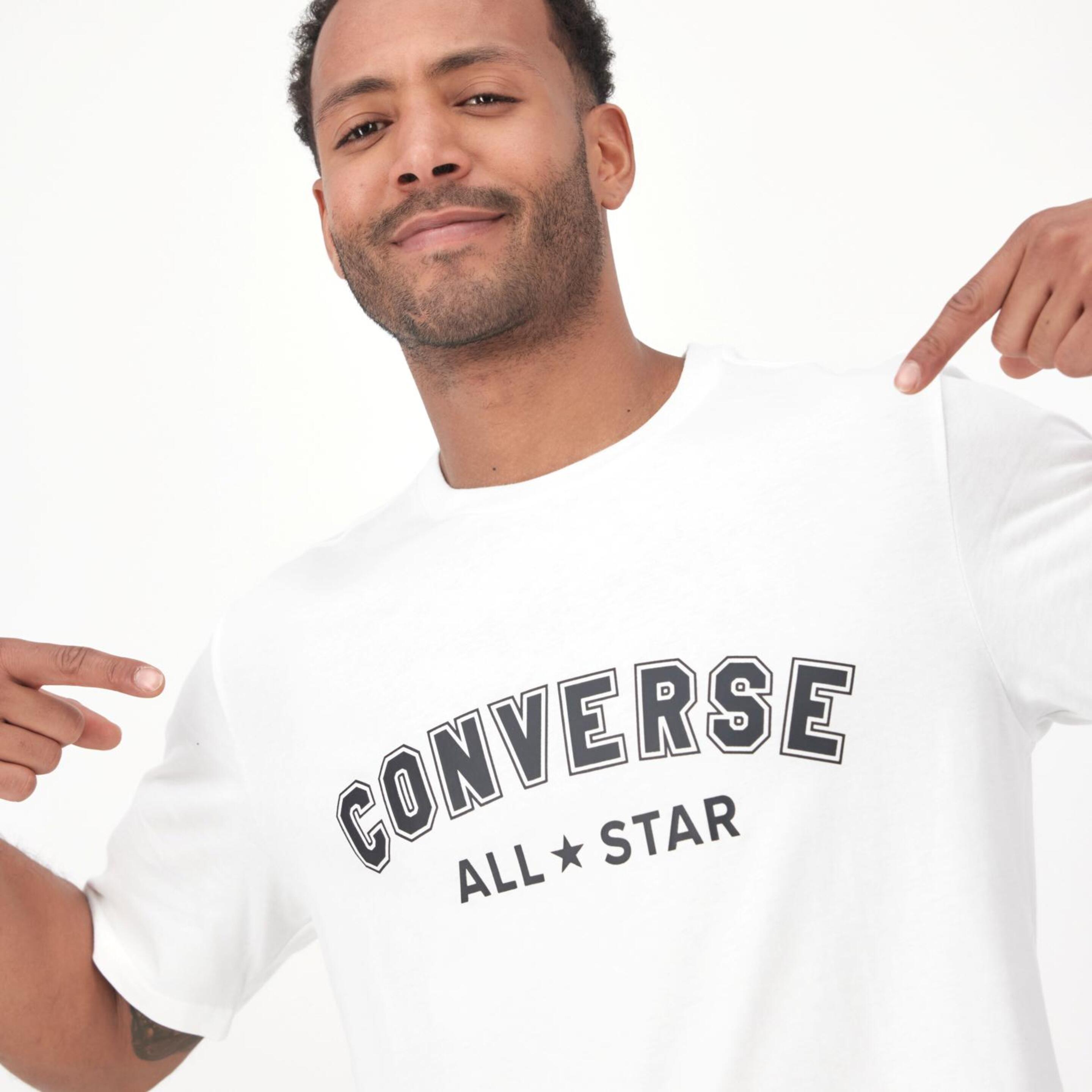 Converse All Star - Blanco - Camiseta Hombre  | Sprinter