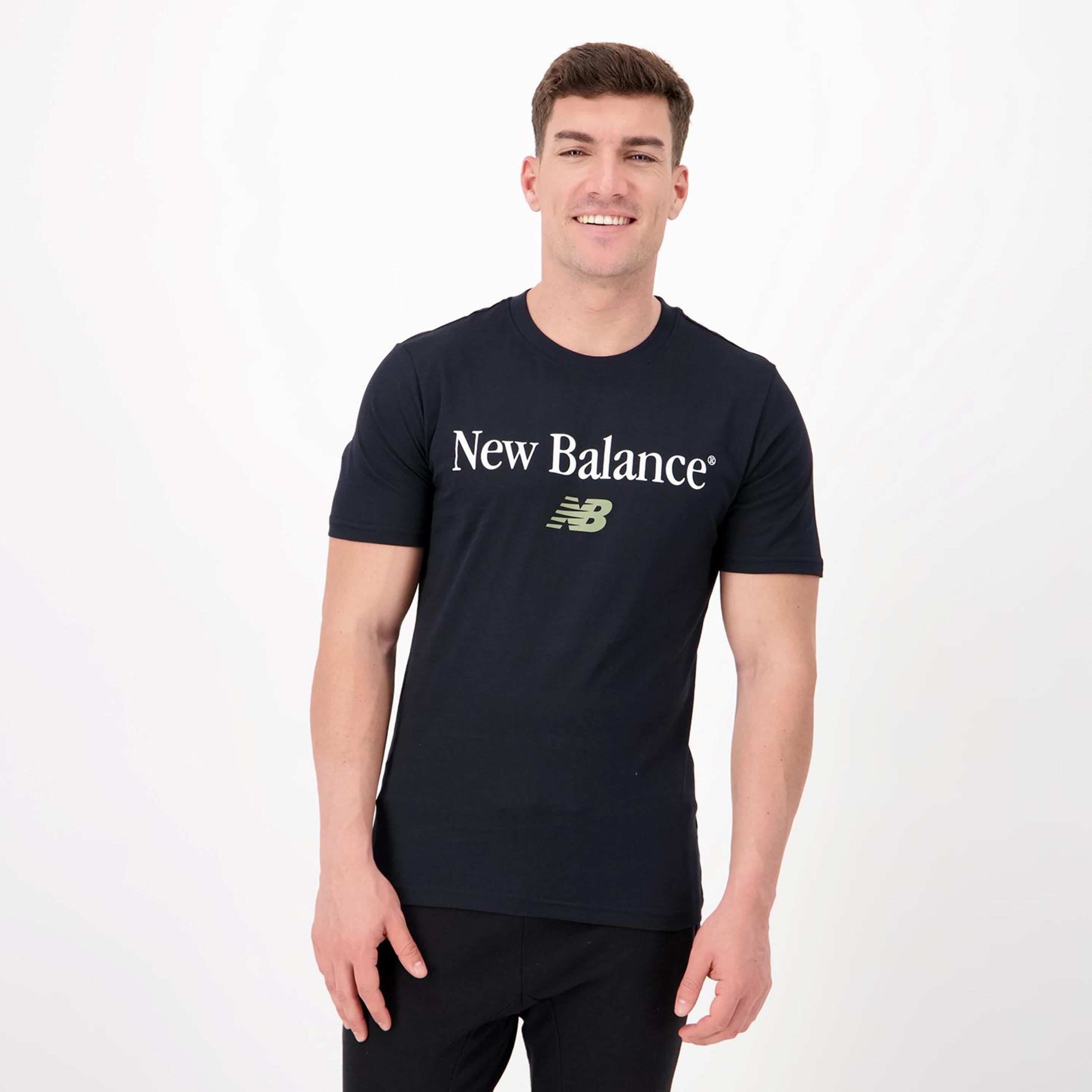 New Balance Vintage - negro - T-shirt Homem