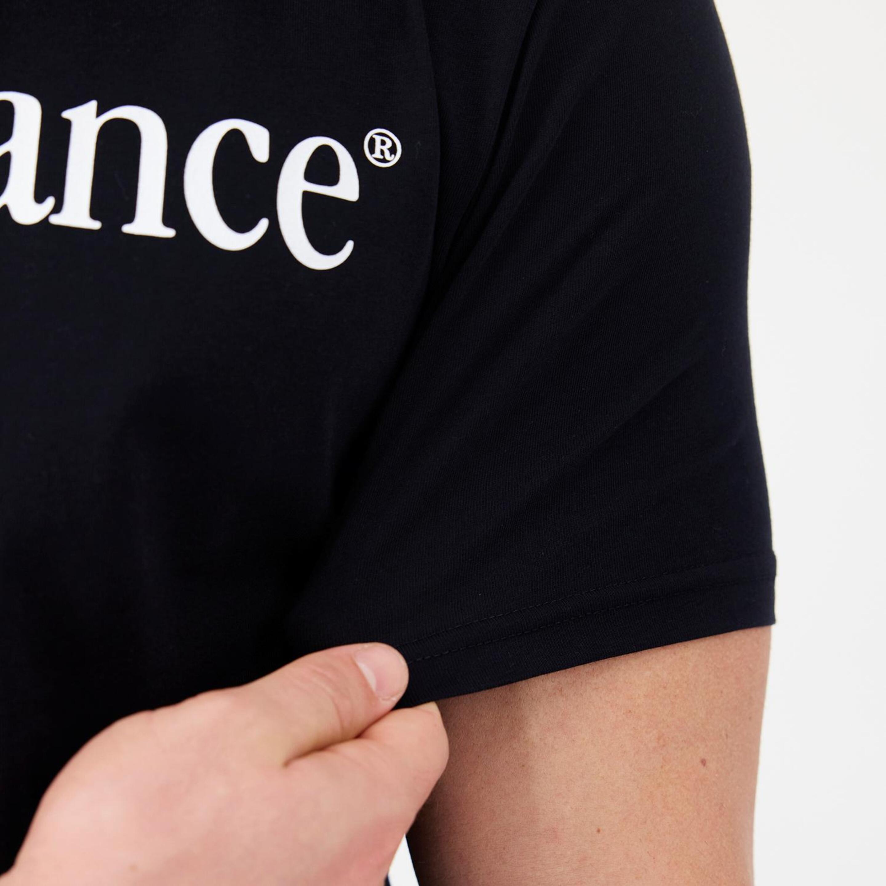 New Balance Vintage - Negro - Camiseta Hombre