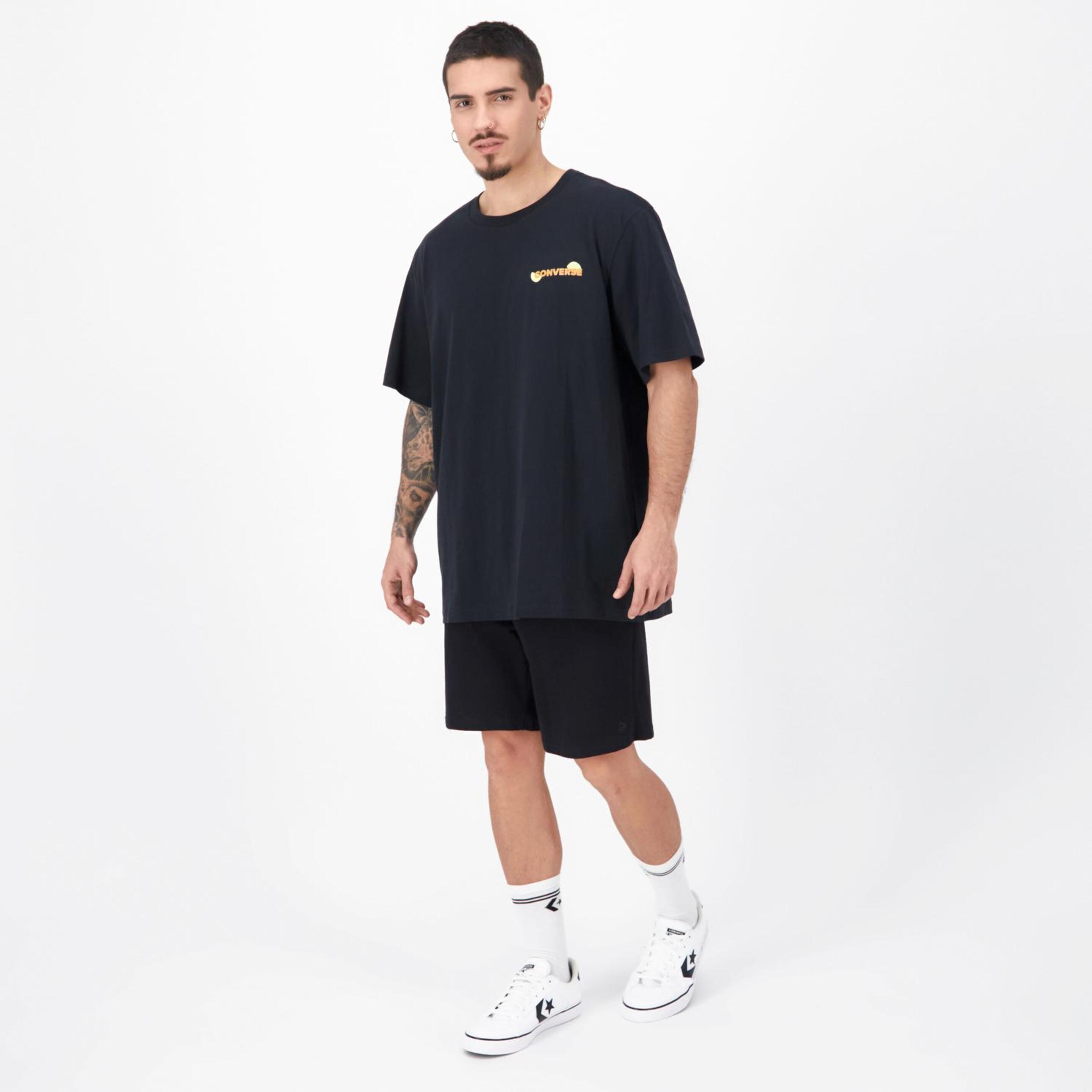 Converse Lemon - Preto - T-shirt Oversize Homem | Sport Zone