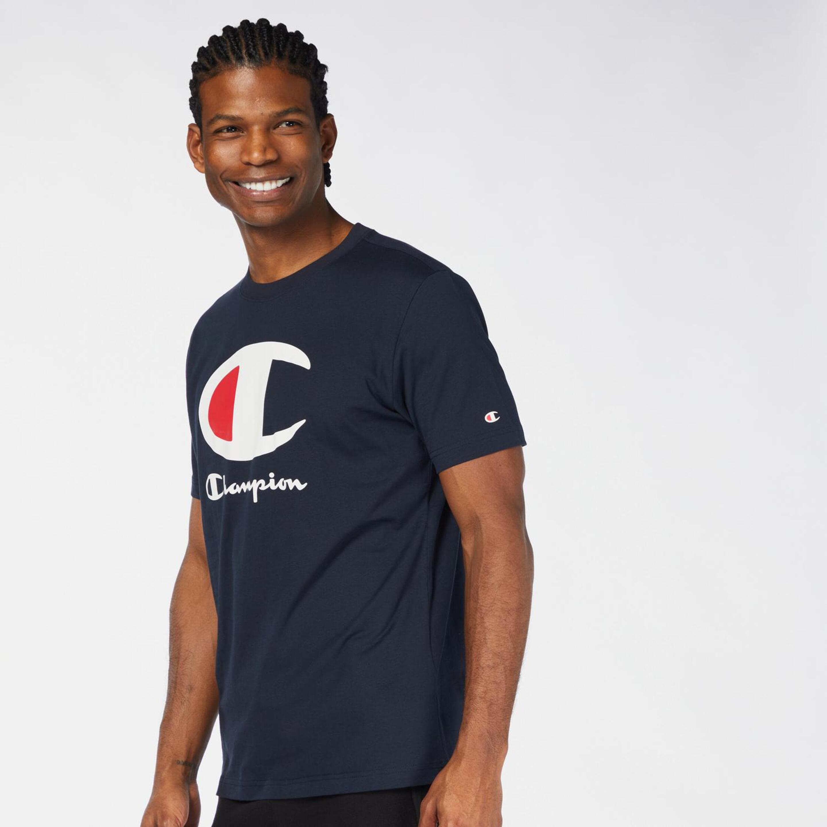 Camiseta Champion - Marino - Camiseta Hombre  | Sprinter