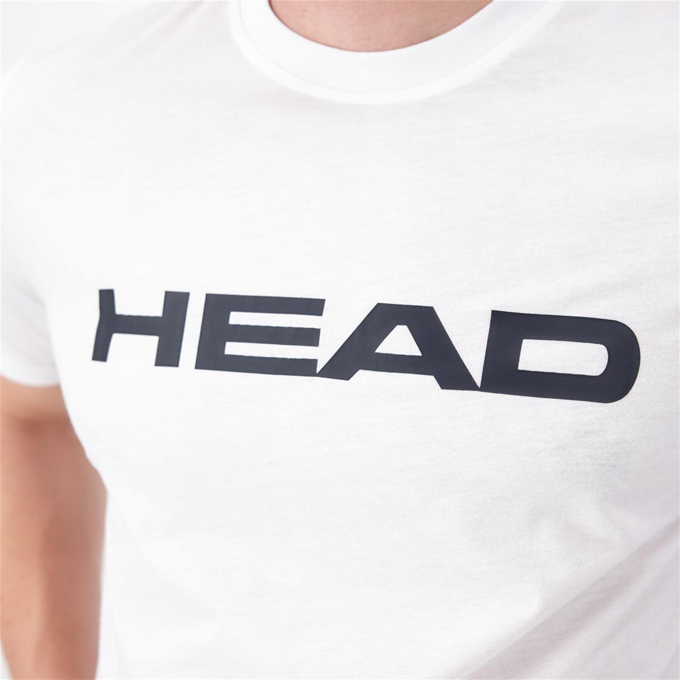 Head Club Basic - Blanco - Camiseta Tenis Hombre