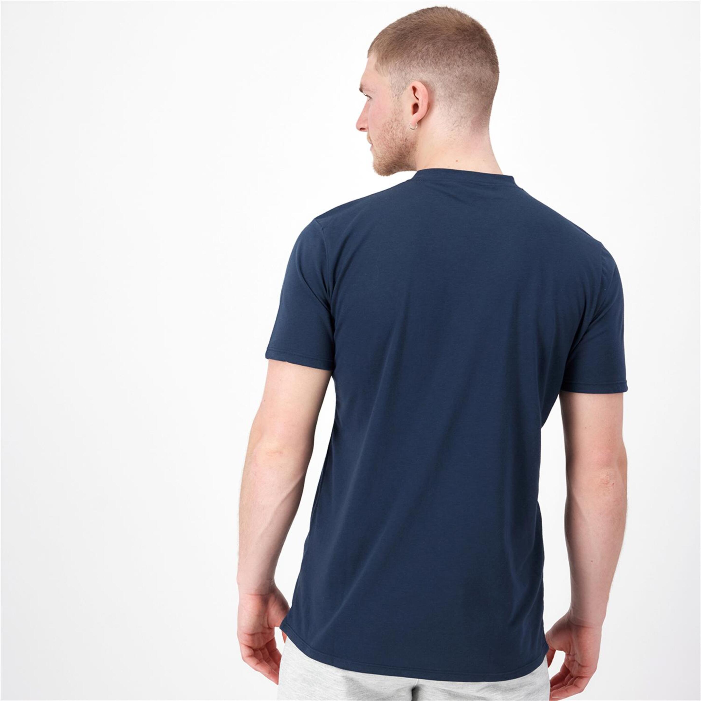 Head Club Basic - Marino - Camiseta Tenis Hombre