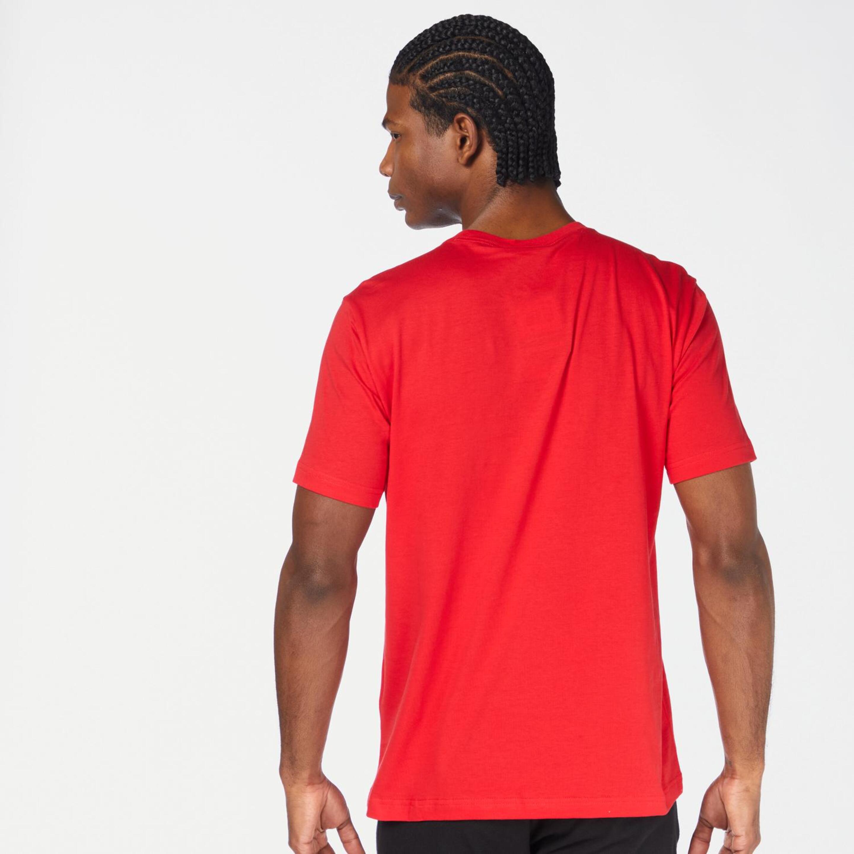 Camiseta Champion - Rojo - Camiseta Hombre  | Sprinter