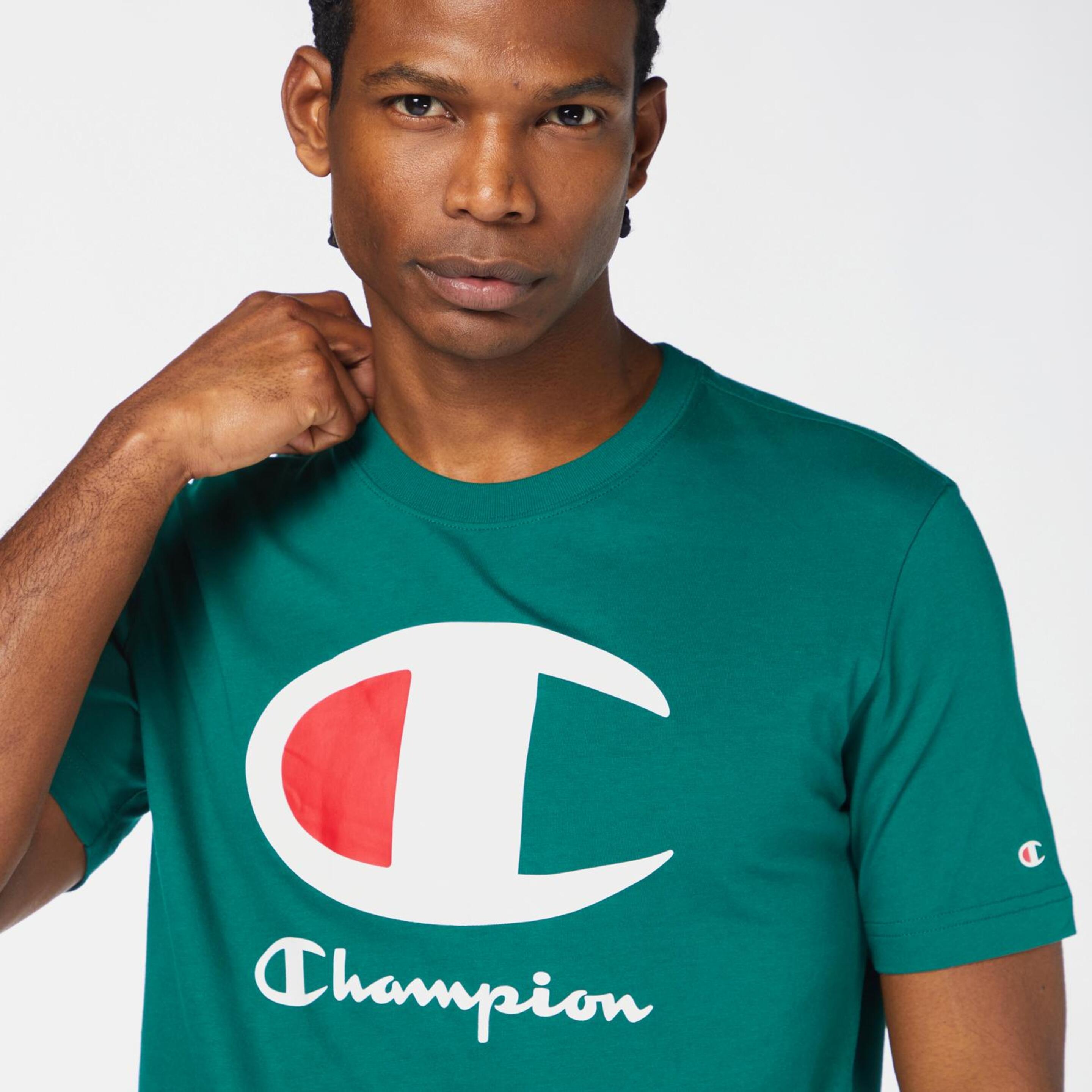 Champion C Logo - Gris - Pantalón Corto Hombre  | Sprinter