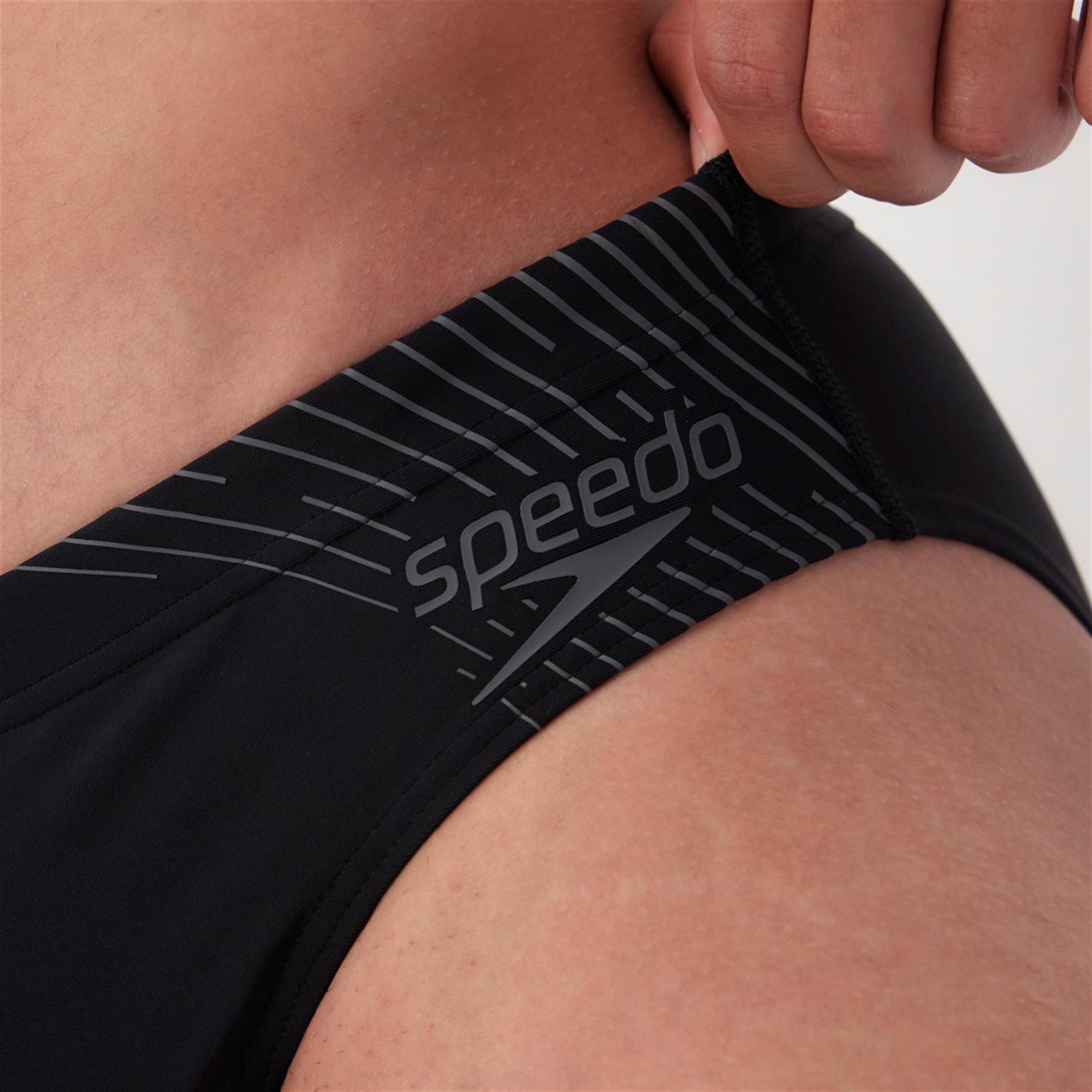 Speedo Medley Logo - Negro - Bañador Natación Hombre