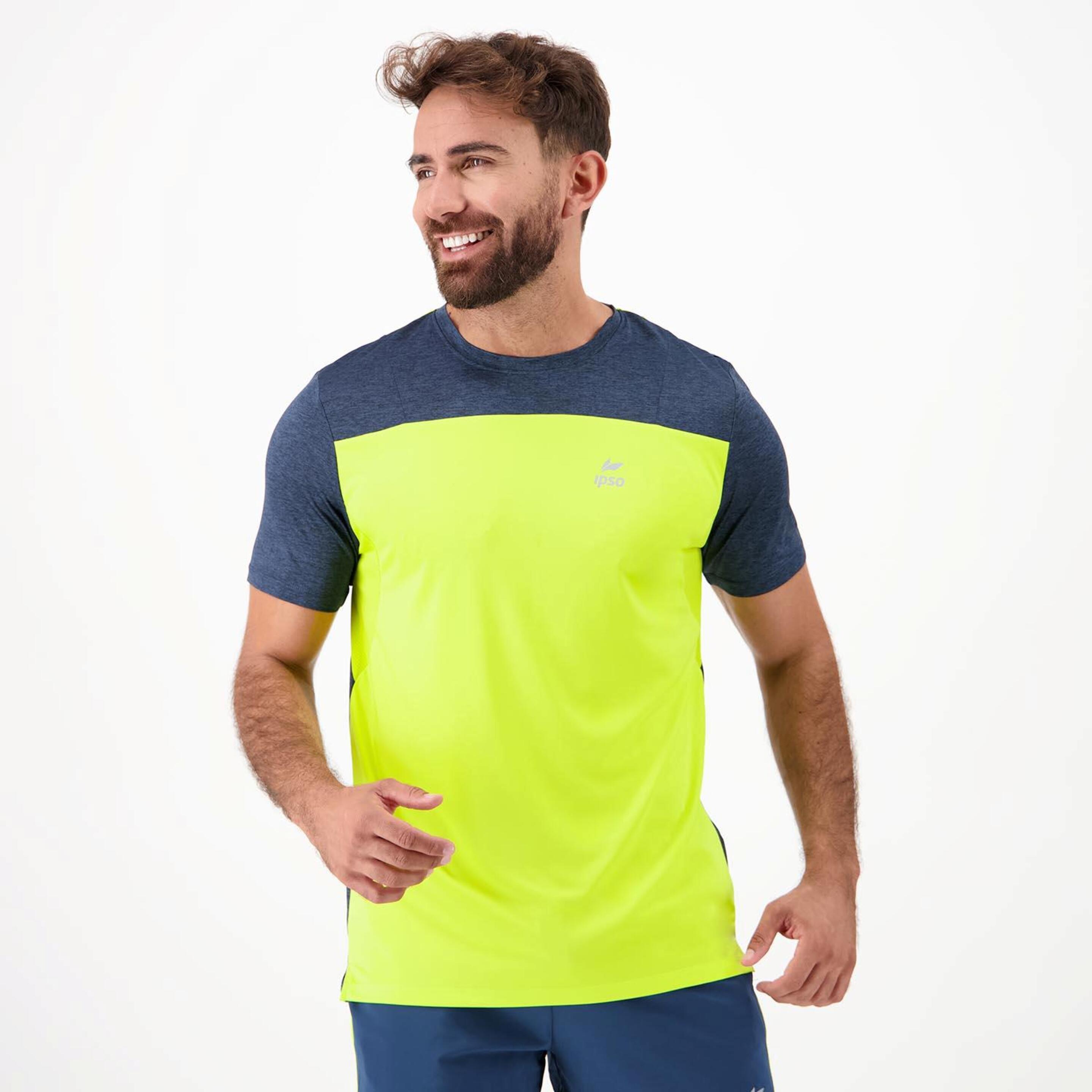 Ipso Combi 1 - verde - Camiseta Running Hombre