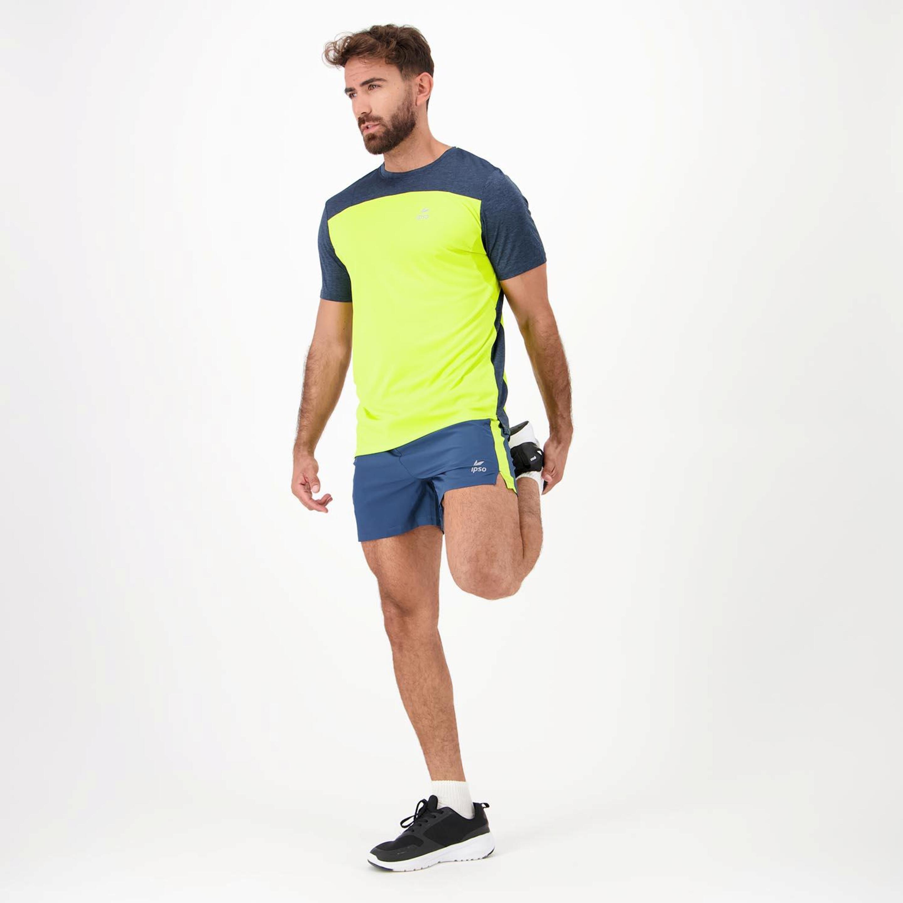 Ipso Combi 1 - Lima - Camiseta Running Hombre