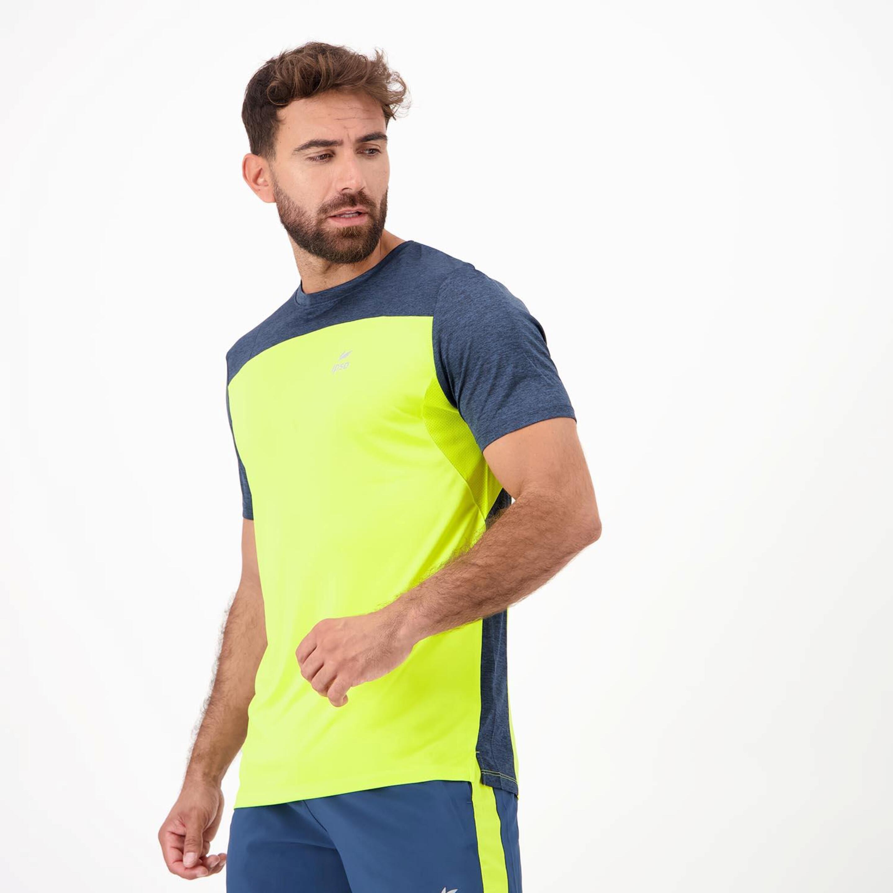 Ipso Combi 1 - Lima - Camiseta Running Hombre