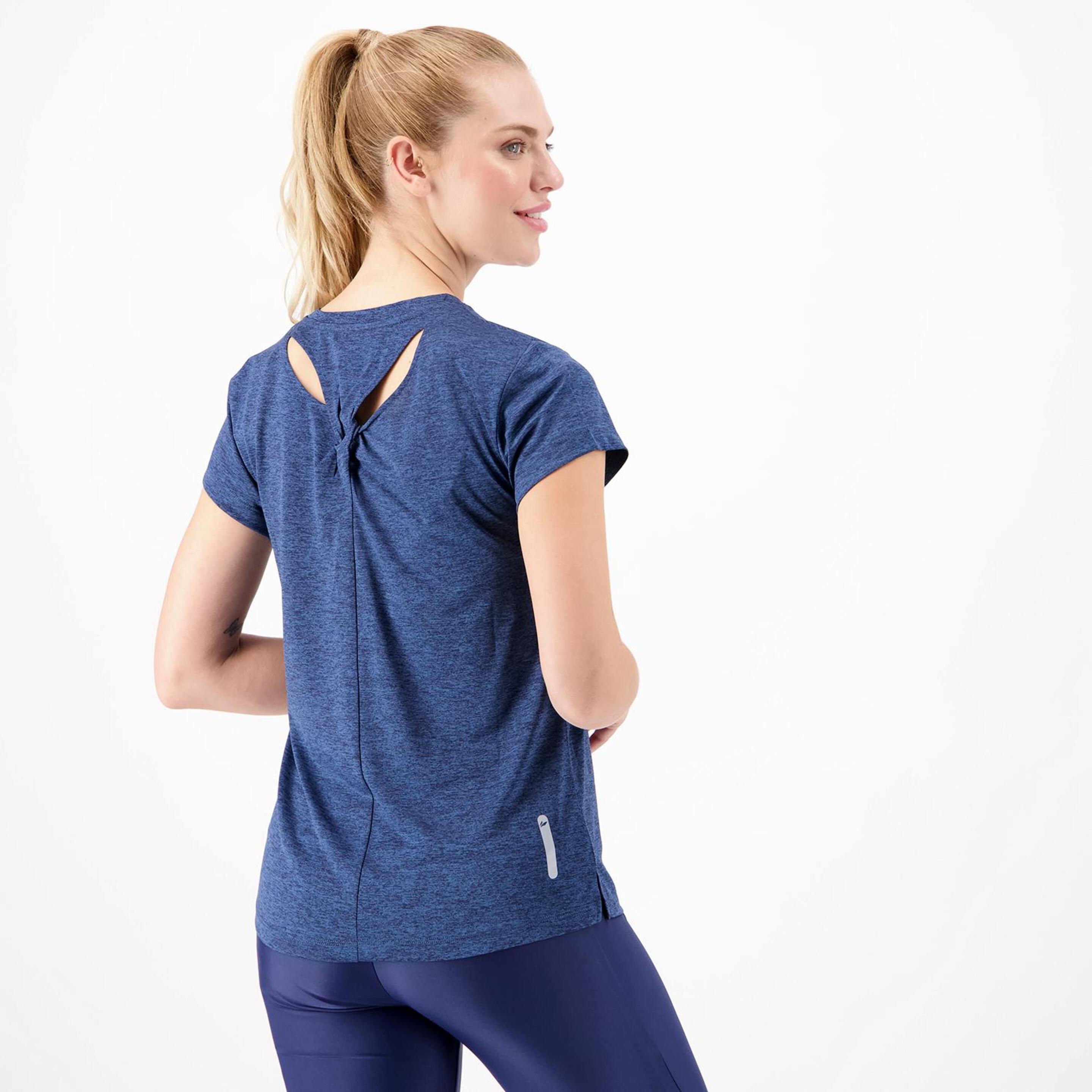 Ipso Combi - Marino - Camiseta Running Mujer  | Sprinter