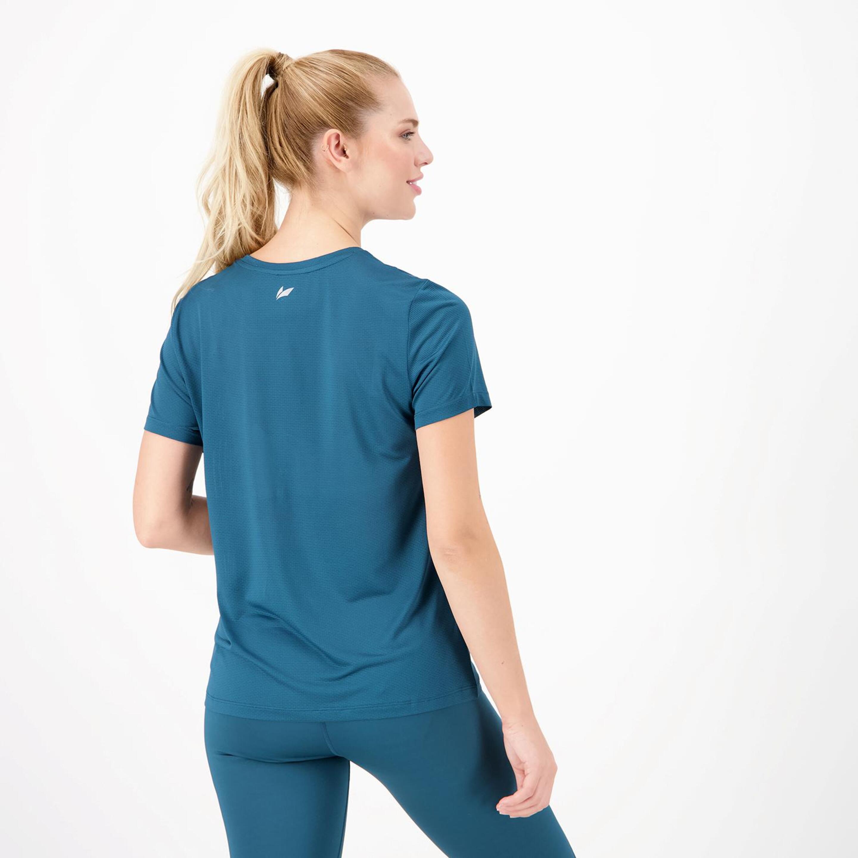 Ipso Basic 2 - Verde - Camiseta Running Mujer  | Sprinter