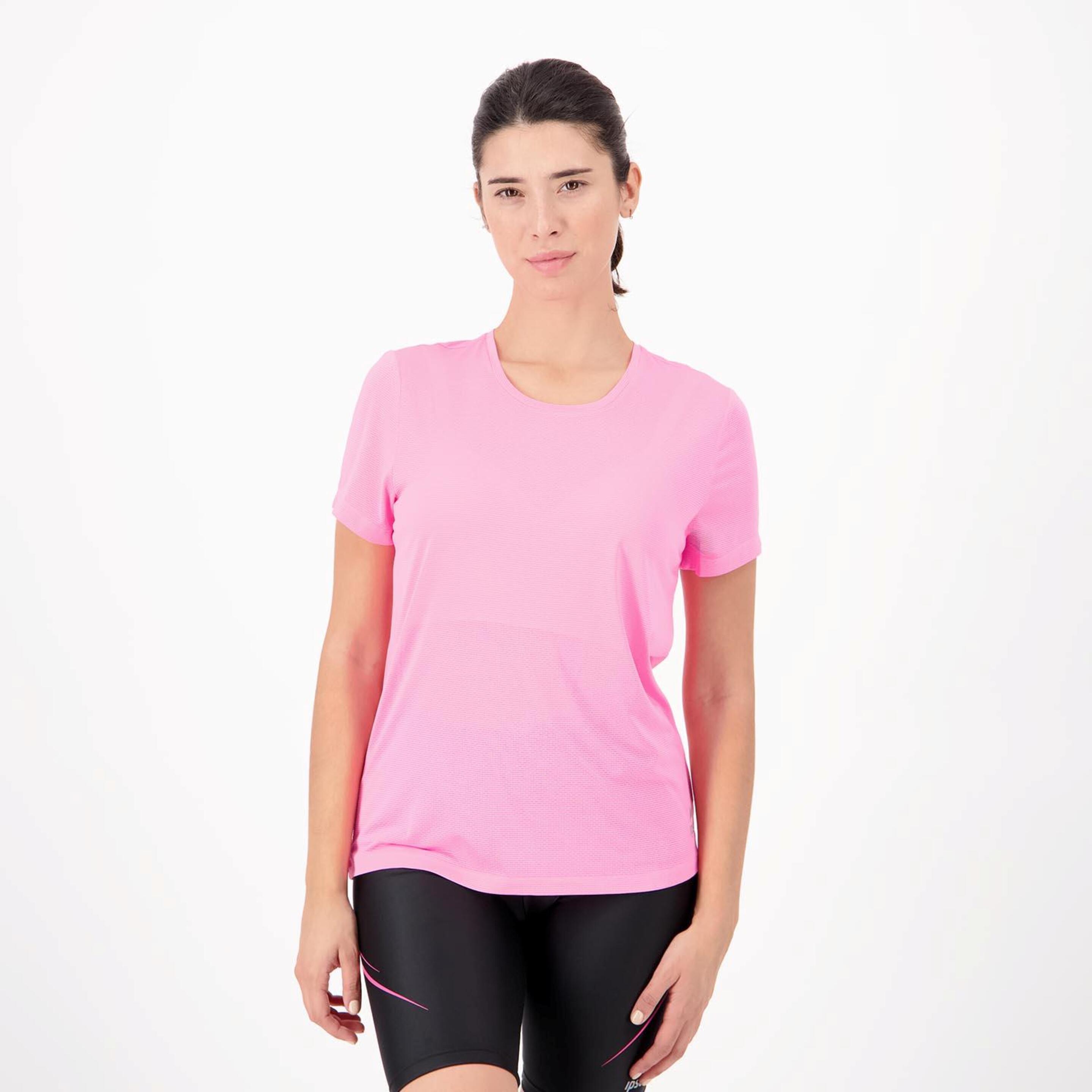 Ipso Basic - rosa - Camiseta Running Mujer