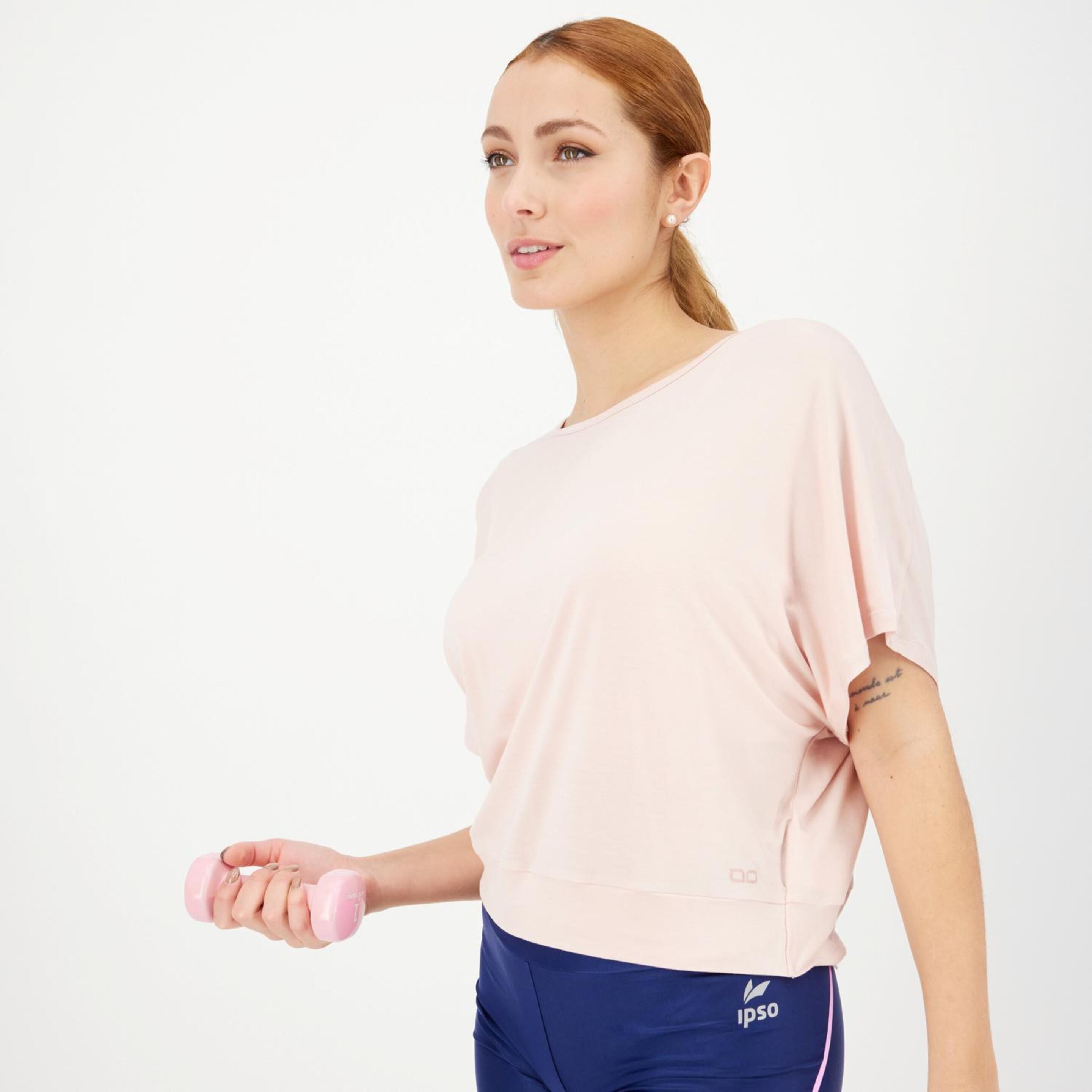Camiseta Doone - Rosa - Camiseta Fitness Mujer  | Sprinter
