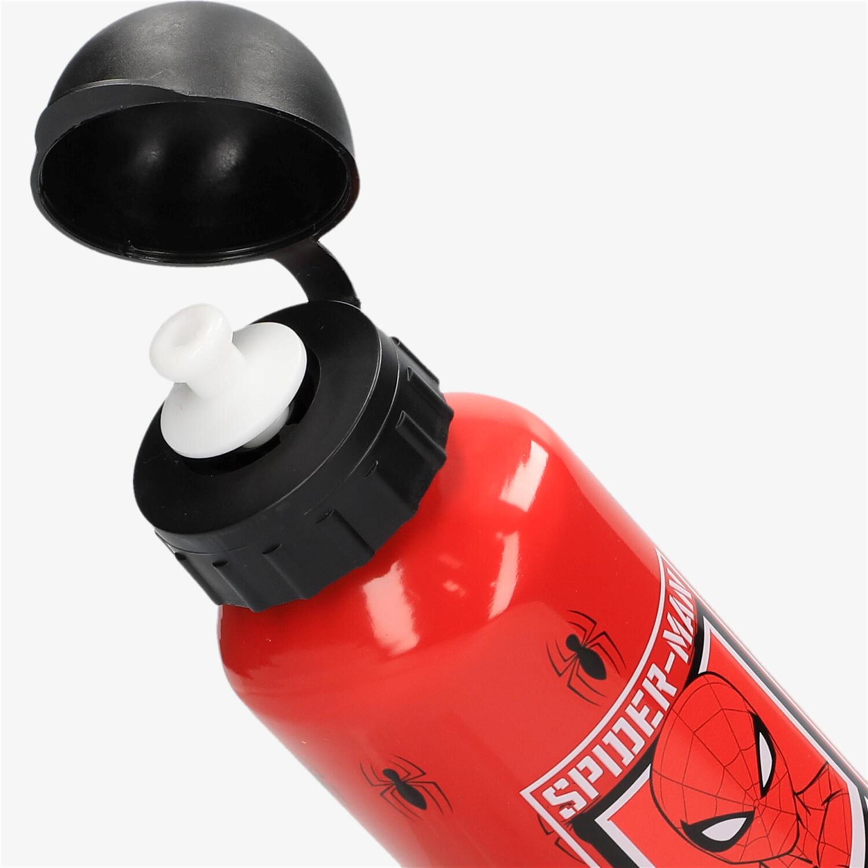 Cantimplora Spiderman - Rojo - Botella 0,5 L Marvel