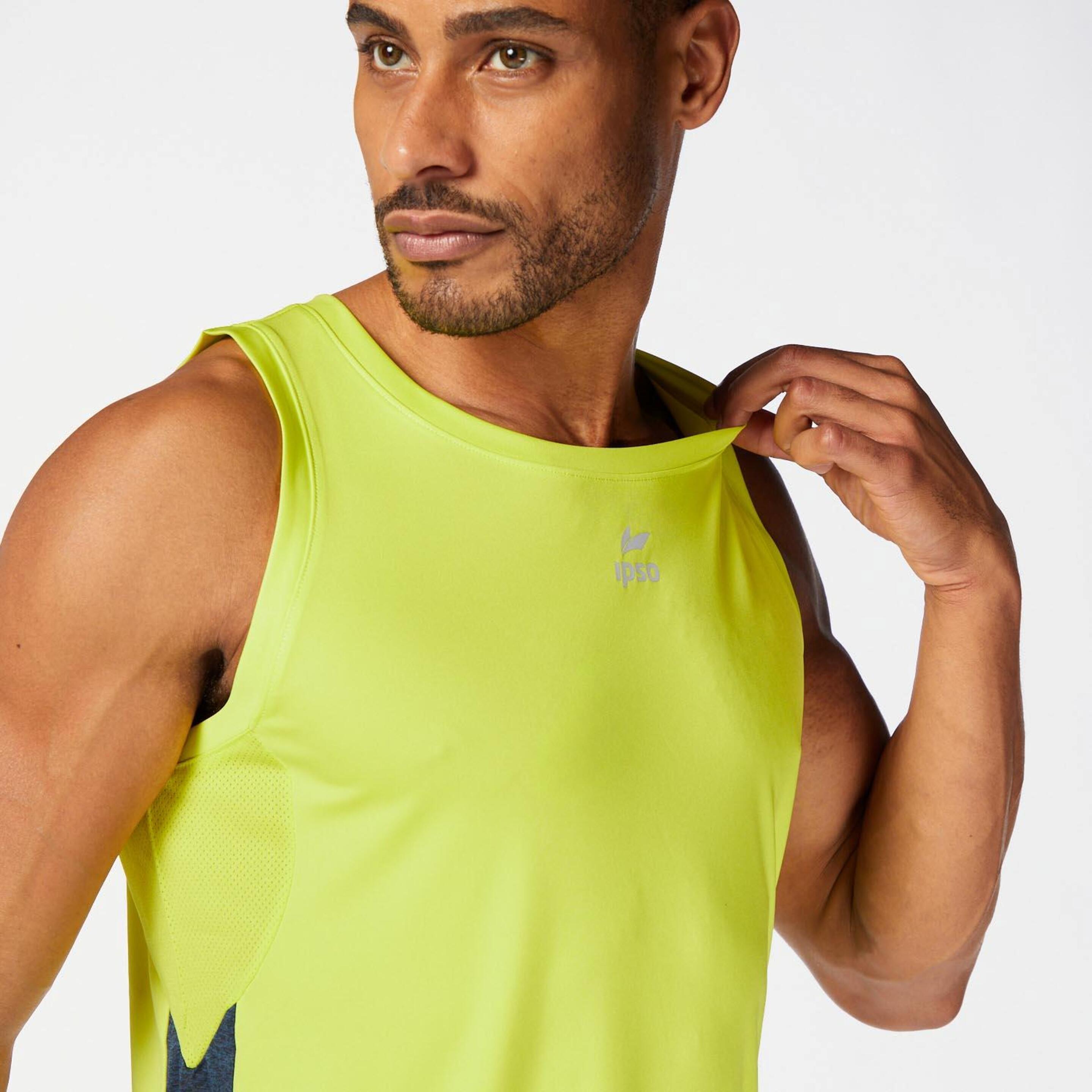 Camiseta Running Ipso - Lima - Camiseta Tirantes Hombre