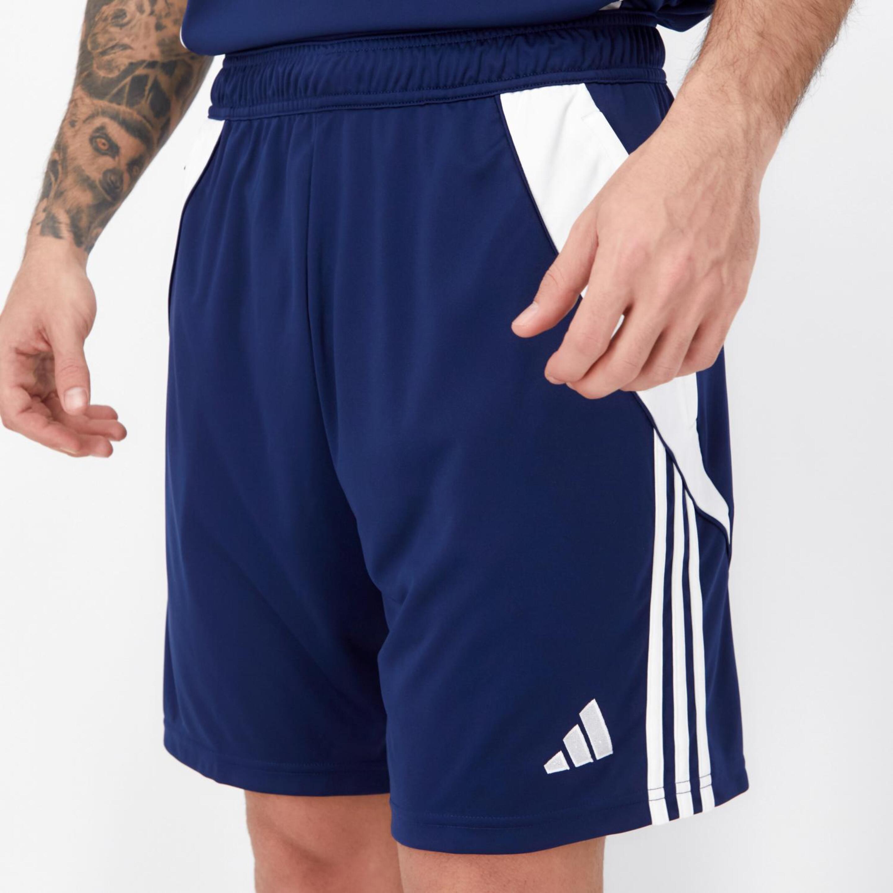 adidas Tiro24 - azul - Pantalón Corto Fútbol Hombre