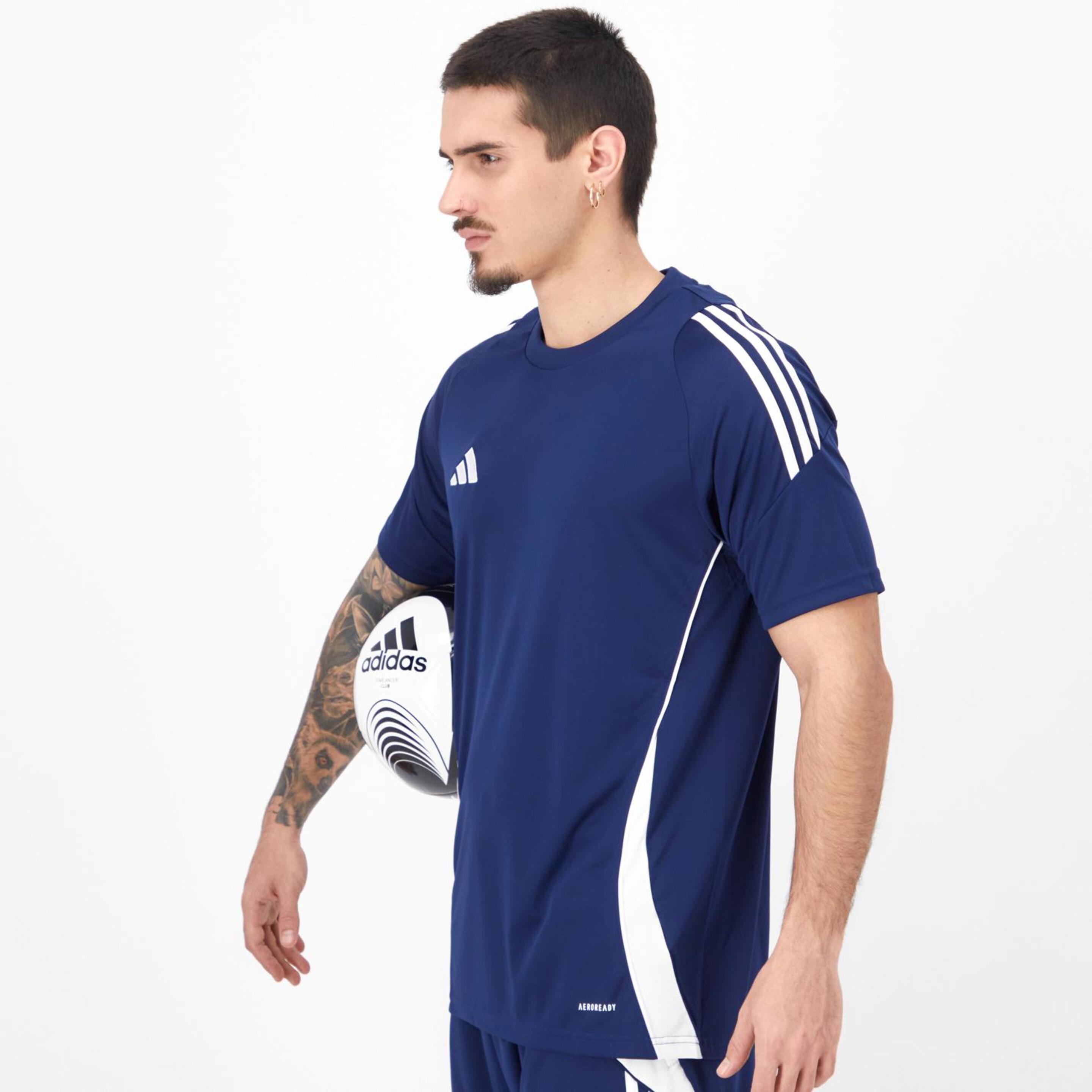 adidas Tiro24 - Marino - Camiseta Fútbol Hombre  | Sprinter