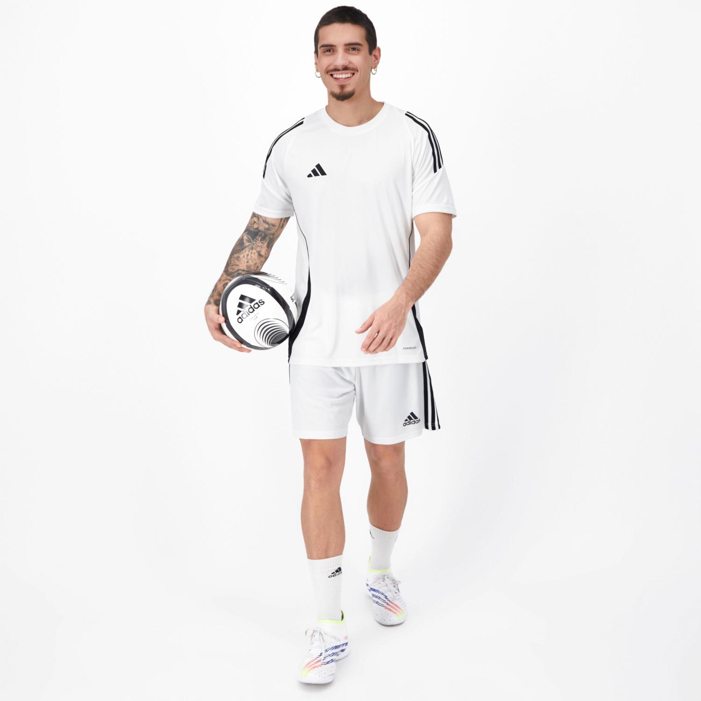 adidas Tiro24 - Blanco - Camiseta Fútbol Hombre  | Sprinter