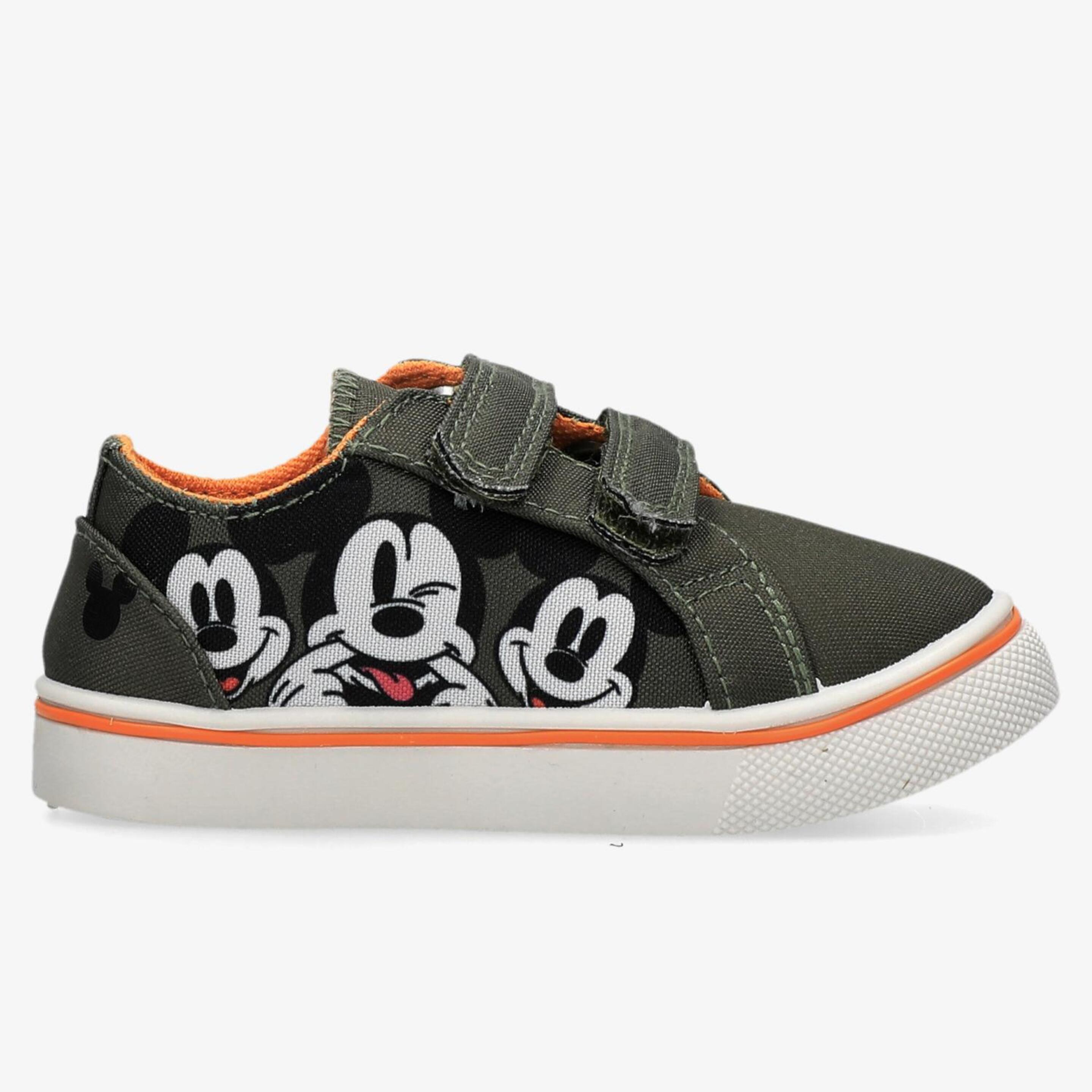 Zapatillas Mickey - verde - Zapatillas Velcro Niño Disney
